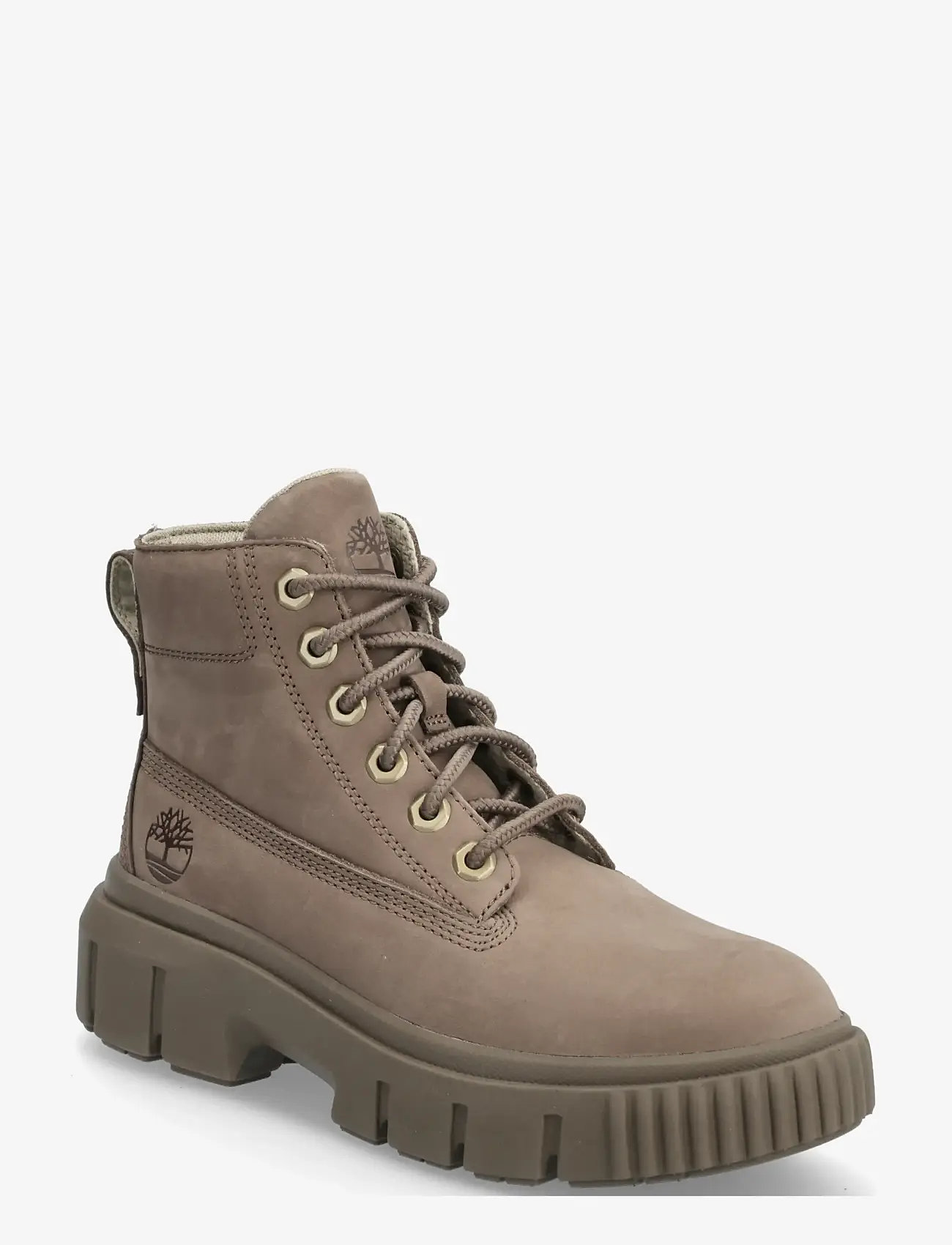 Timberland - MID LACE UP BOOT - kängor - md brn nubuck - 0
