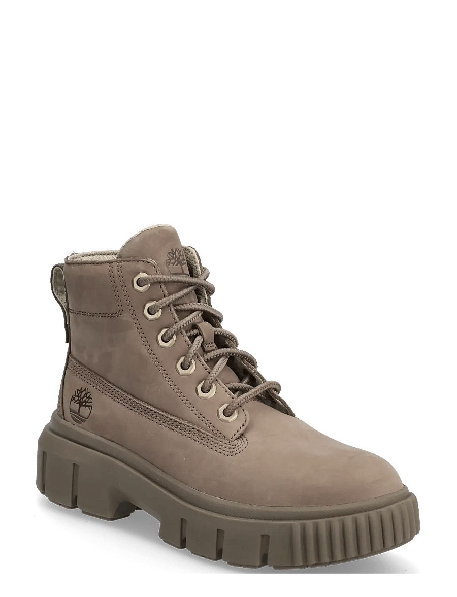 Timberland - MID LACE UP BOOT - geschnürte stiefel - md brn nubuck - 0