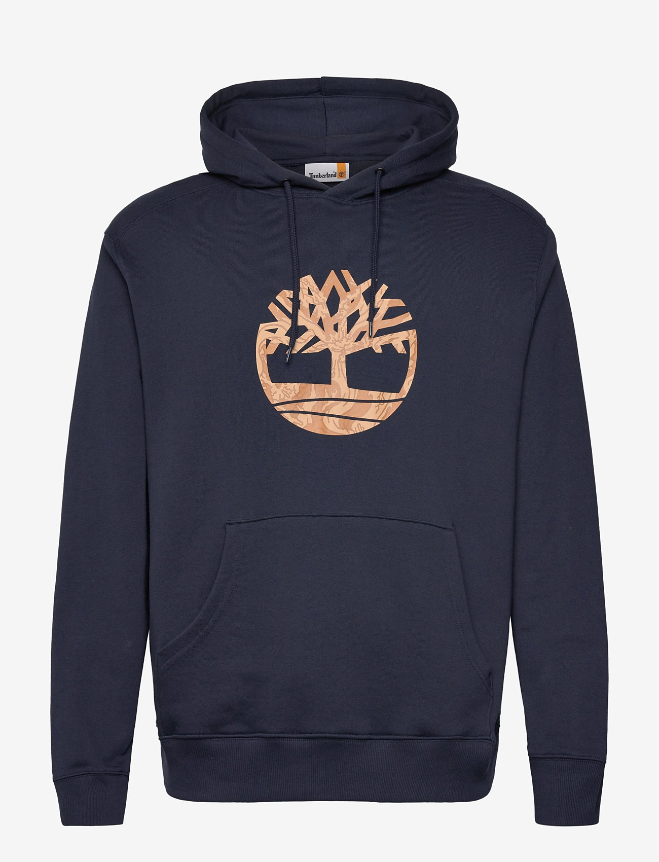 Timberland - Front Camo Tree Logo Hoodie - hoodies - dark sapphire - 0