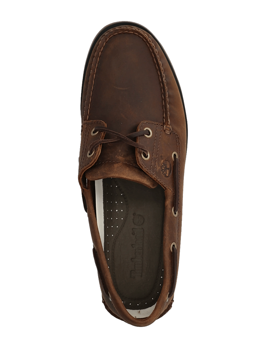 Timberland - CLASSIC BOAT BOAT SHOE MEDIUM BROWN FULL GRAIN - shop by style - md brn f grain - 3