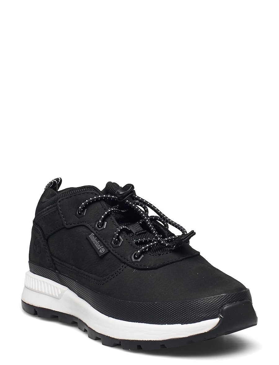Timberland - LOW LACE UP SNEAKER - wanderschuhe - jet black - 0