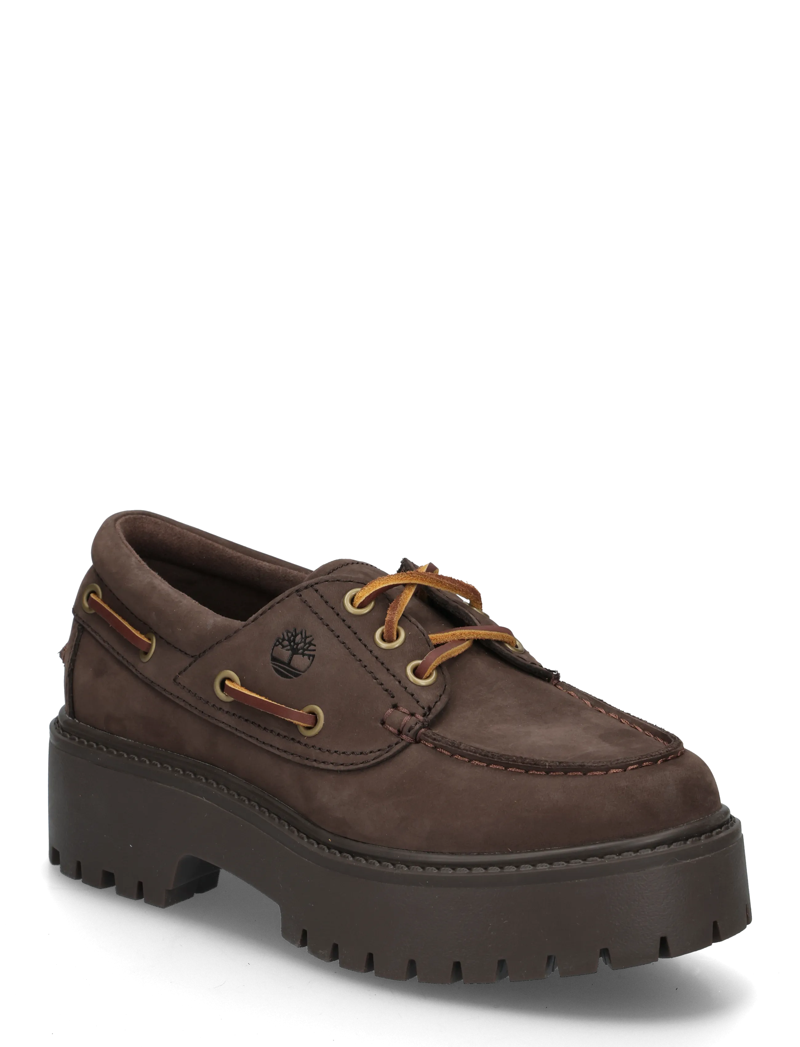 Timberland BOAT SHOE - Schuhe - DK BRN NUBUCK / brown
