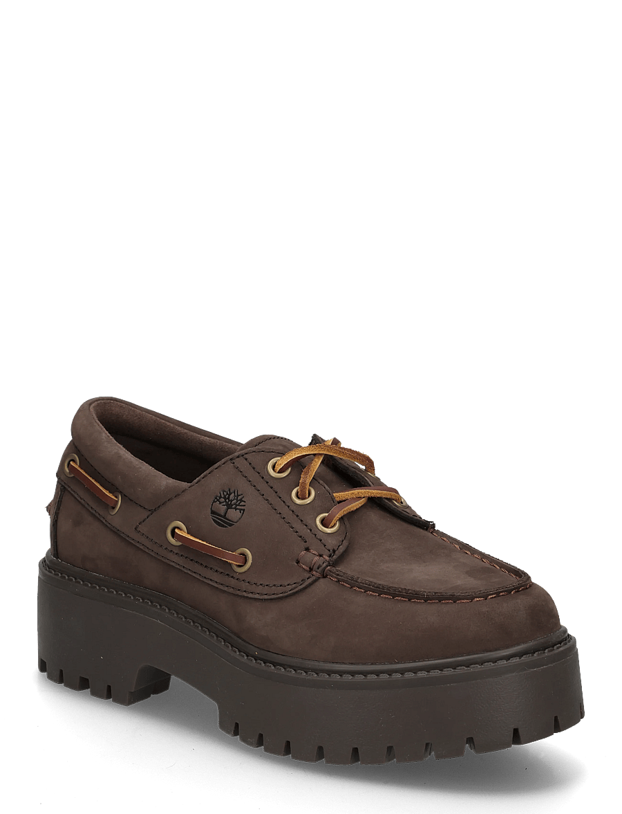 Timberland - BOAT SHOE - bootsschuhe - dk brn nubuck - 0