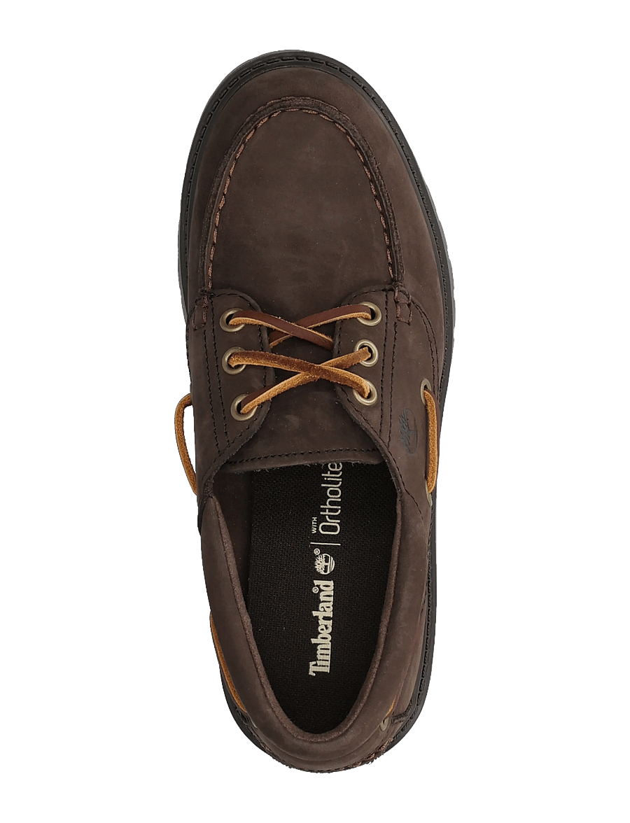 Timberland - BOAT SHOE - bootsschuhe - dk brn nubuck - 3
