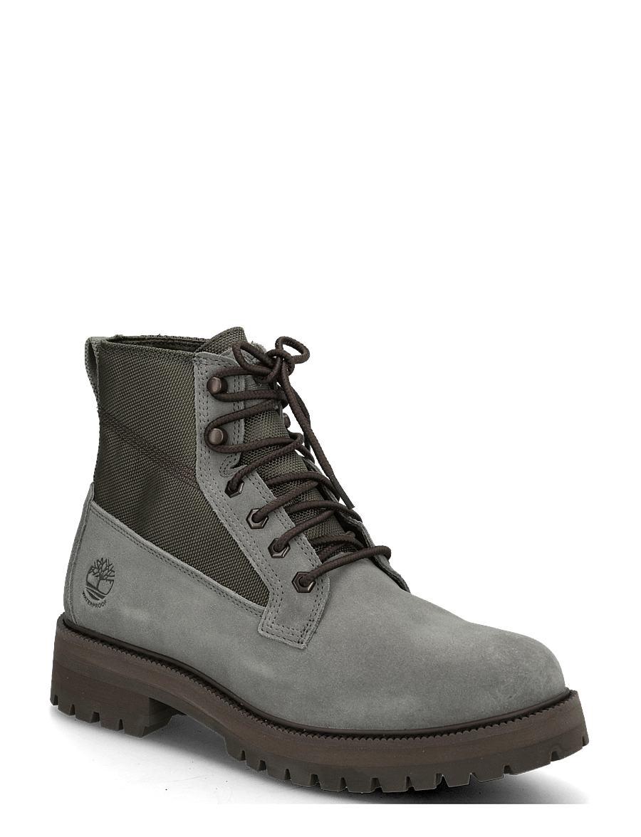 Timberland - MID LACE UP WATERPROOF BOOT - gummistiefel - dark grey suede - 0