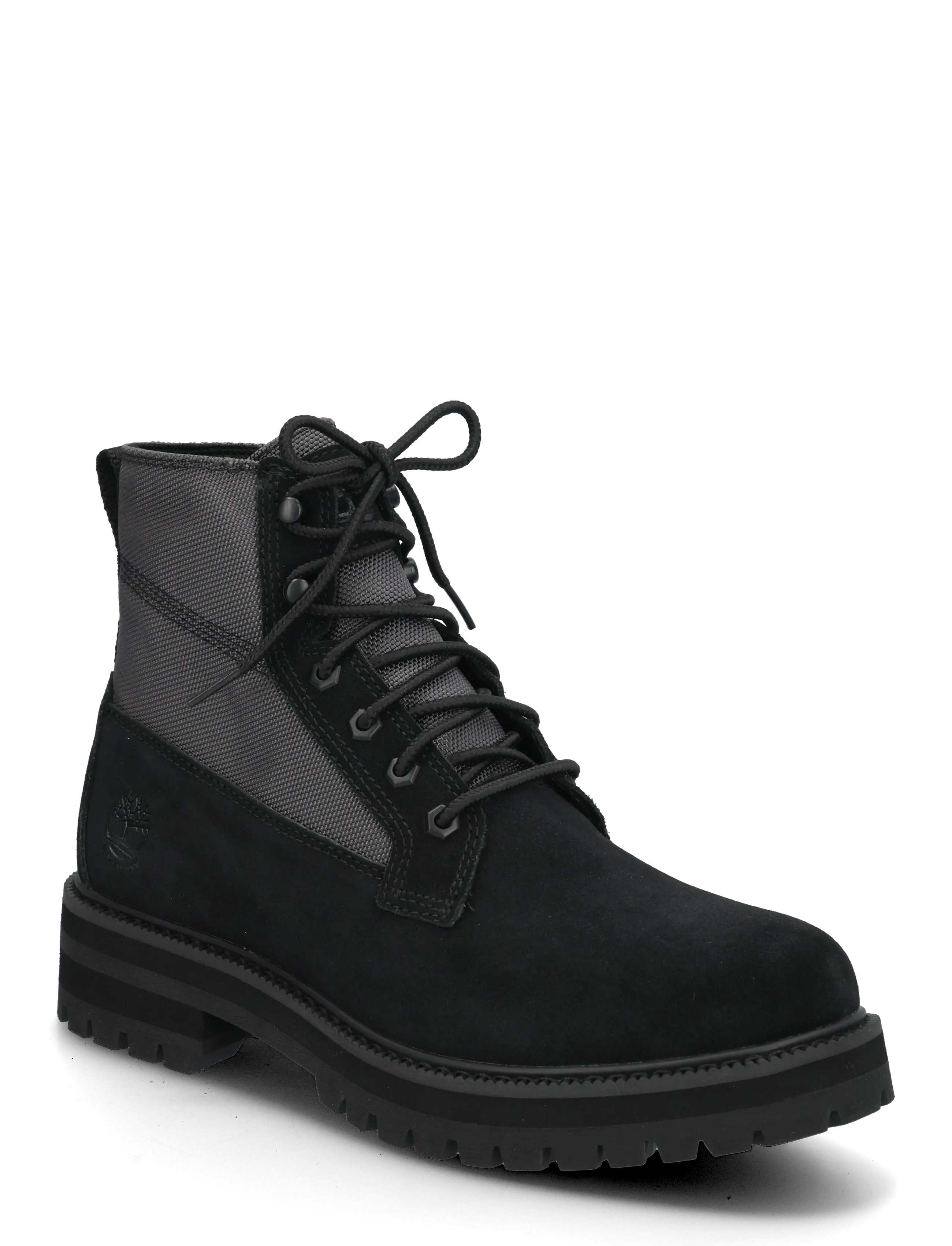 Timberland MID LACE UP WATERPROOF BOOT - Shoes - BLK SUEDE / black