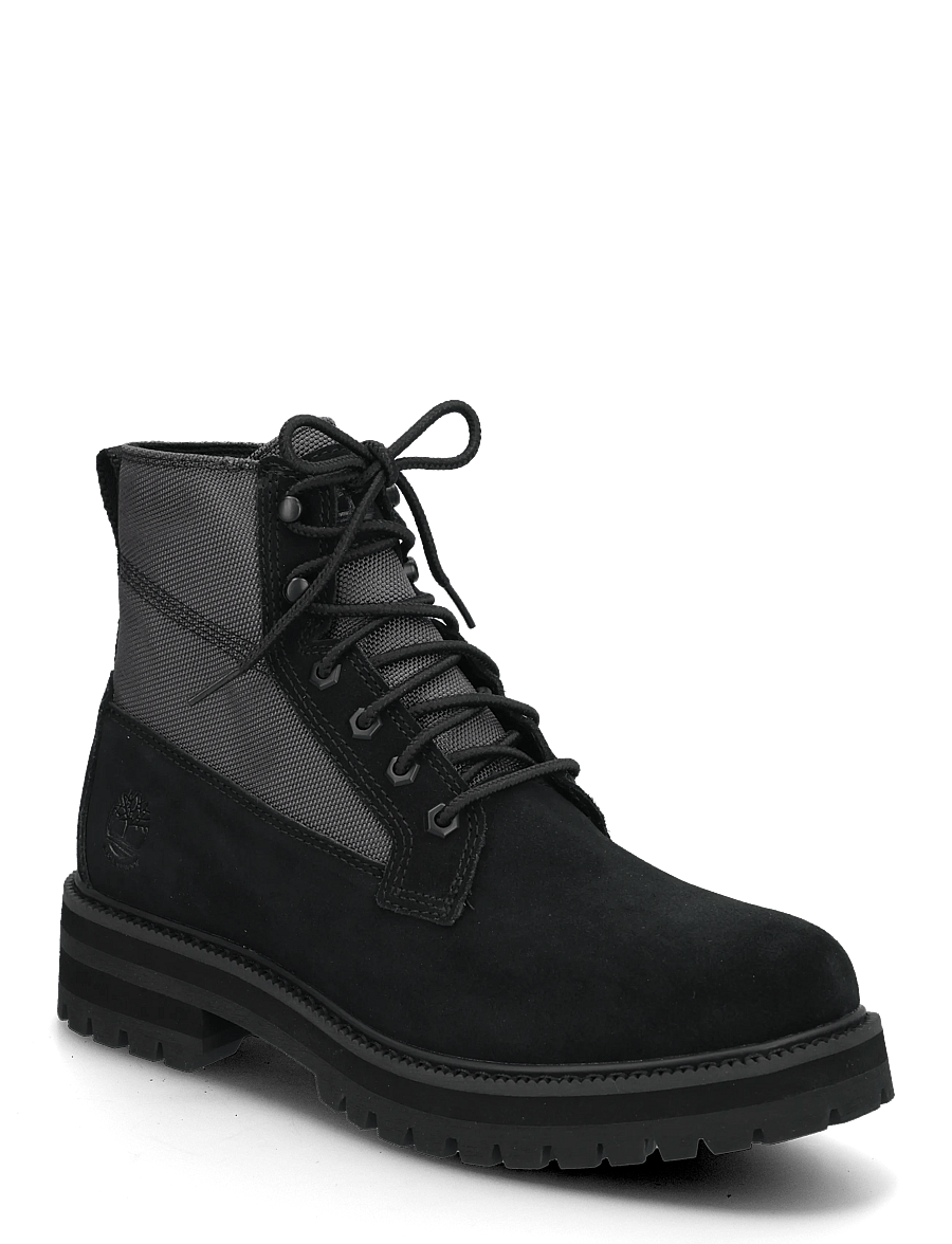 Timberland - MID LACE UP WATERPROOF BOOT - laced boots - blk suede - 0