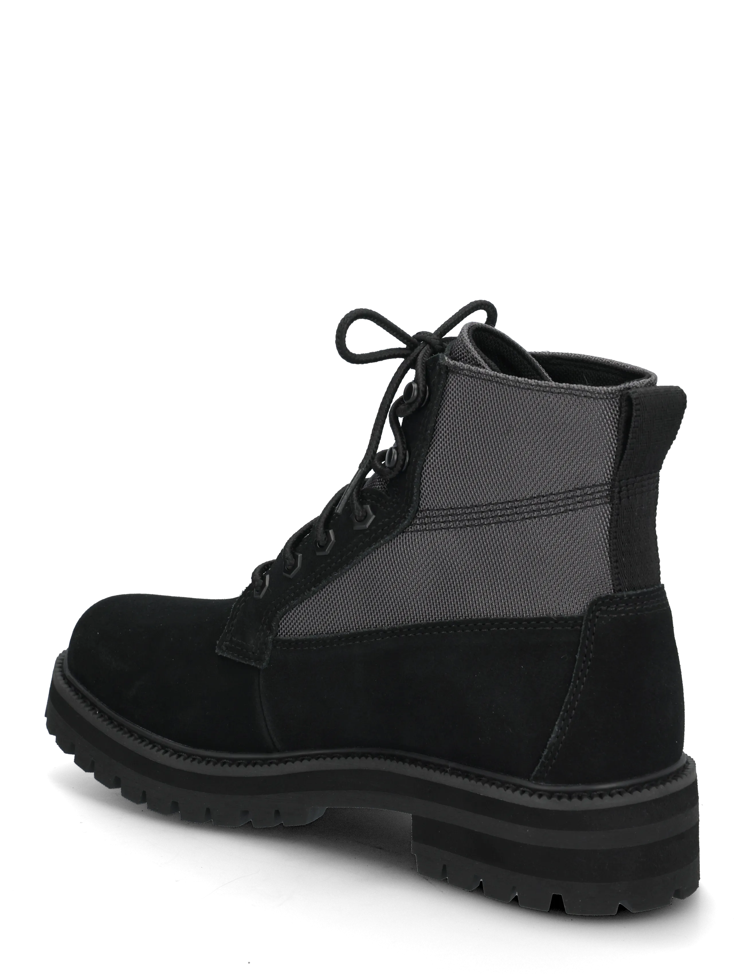 Timberland - MID LACE UP WATERPROOF BOOT - laced boots - blk suede - 1