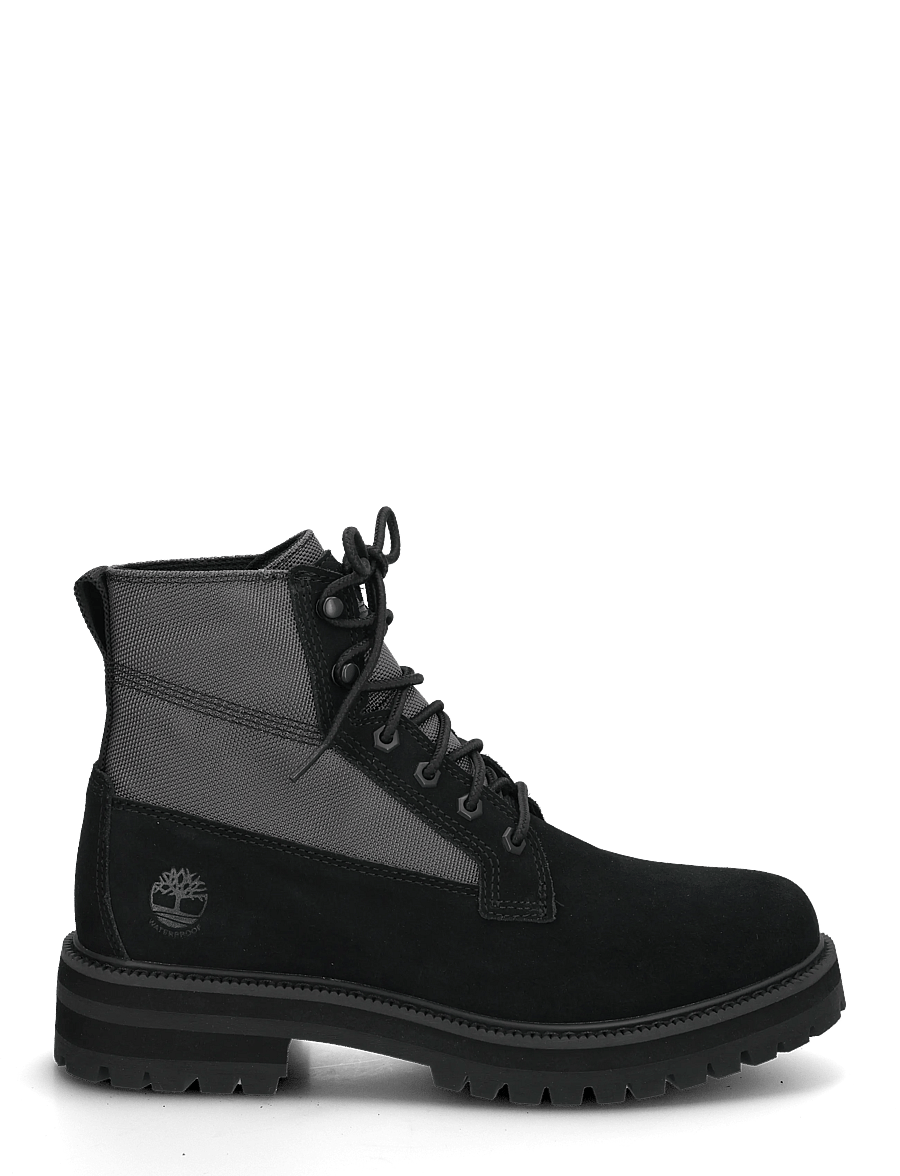 Timberland - MID LACE UP WATERPROOF BOOT - laced boots - blk suede - 2