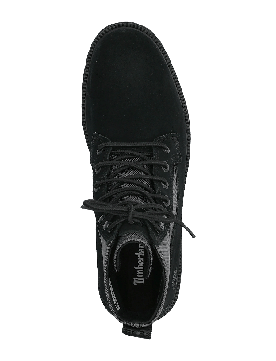 Timberland - MID LACE UP WATERPROOF BOOT - laced boots - blk suede - 3