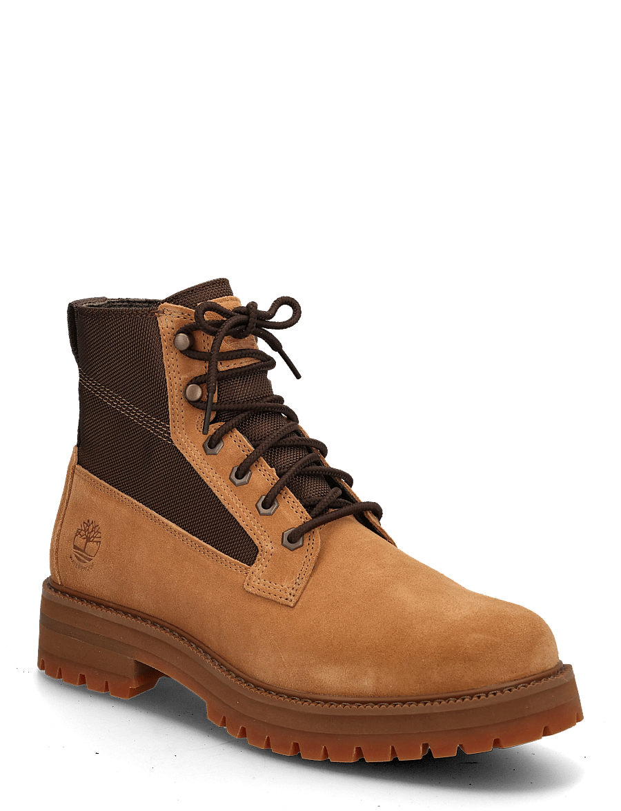 Timberland - MID LACE UP WATERPROOF BOOT - rain boots - md brown suede - 0