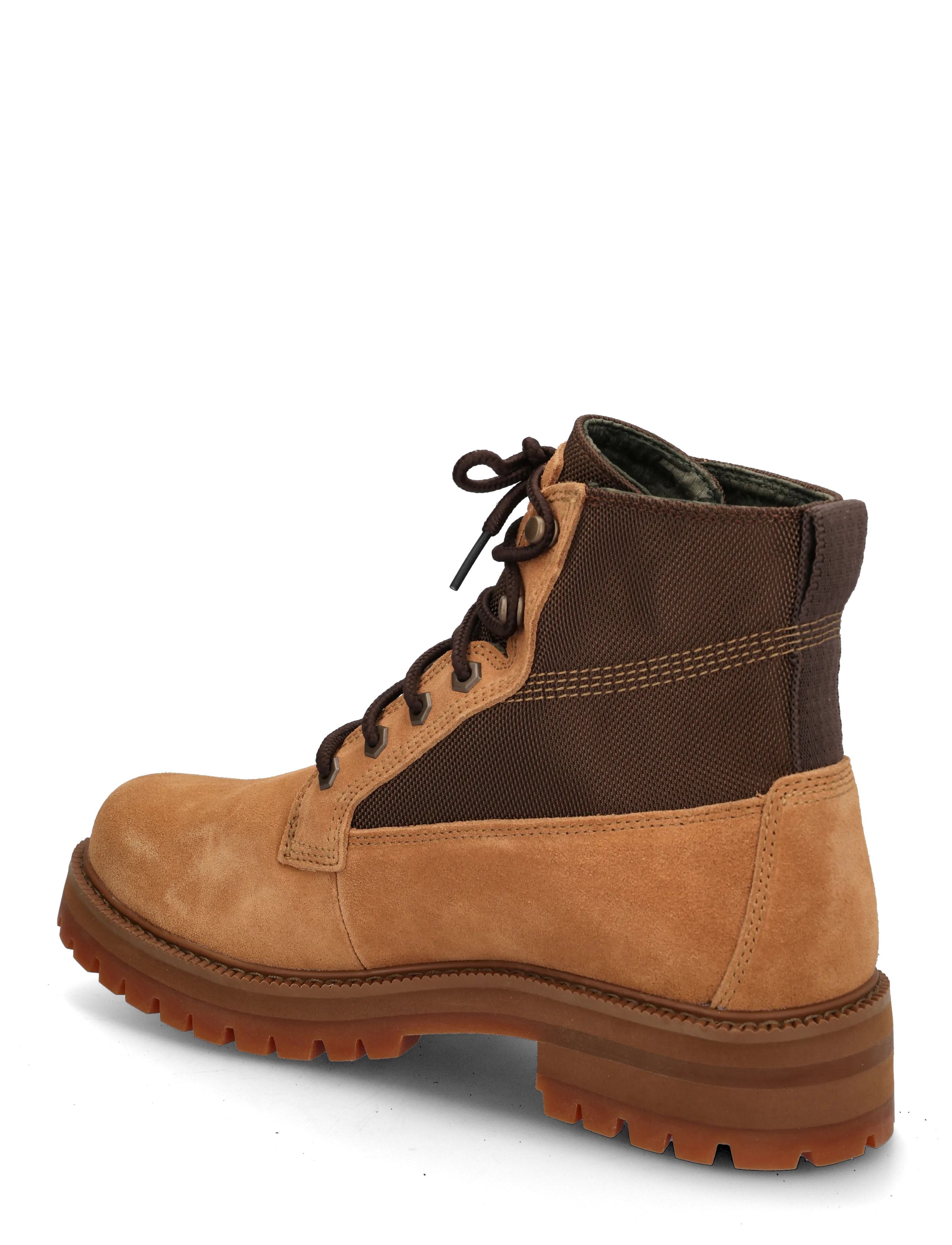 Timberland - MID LACE UP WATERPROOF BOOT - rain boots - md brown suede - 1