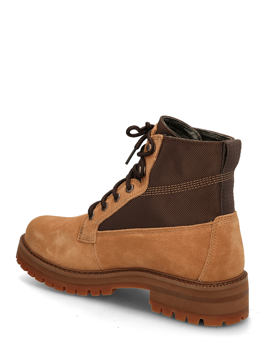 Timberland - MID LACE UP WATERPROOF BOOT - rain boots - md brown suede - 1