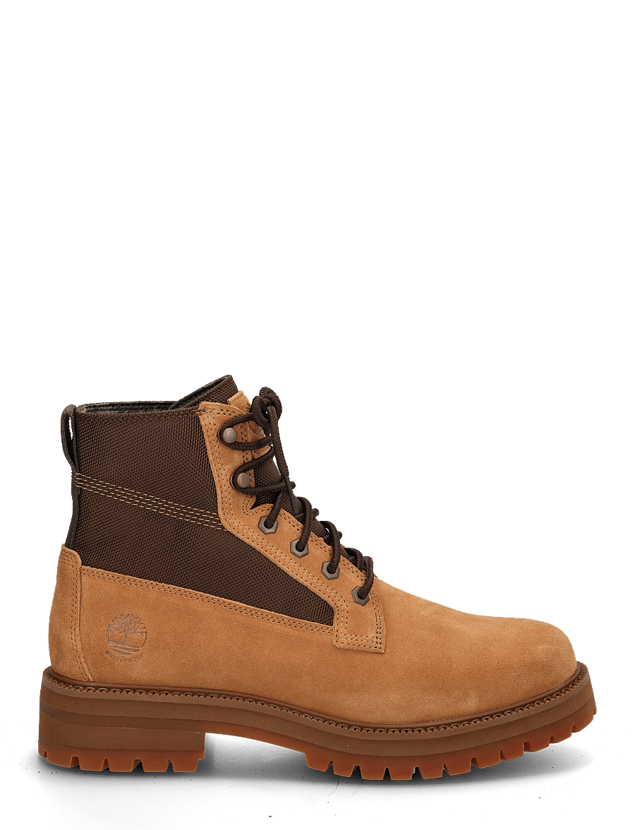 Timberland - MID LACE UP WATERPROOF BOOT - rain boots - md brown suede - 2