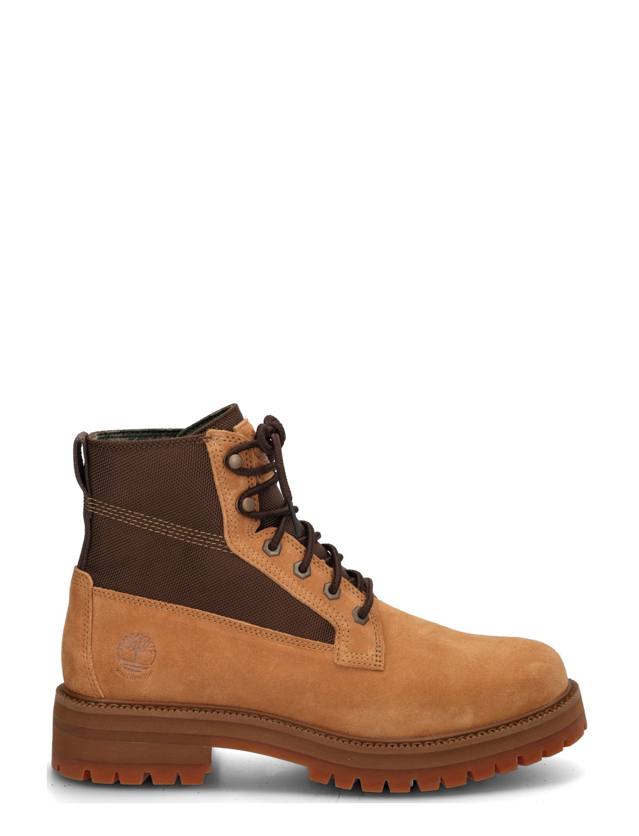 Timberland - MID LACE UP WATERPROOF BOOT - gummistiefel - md brown suede - 2