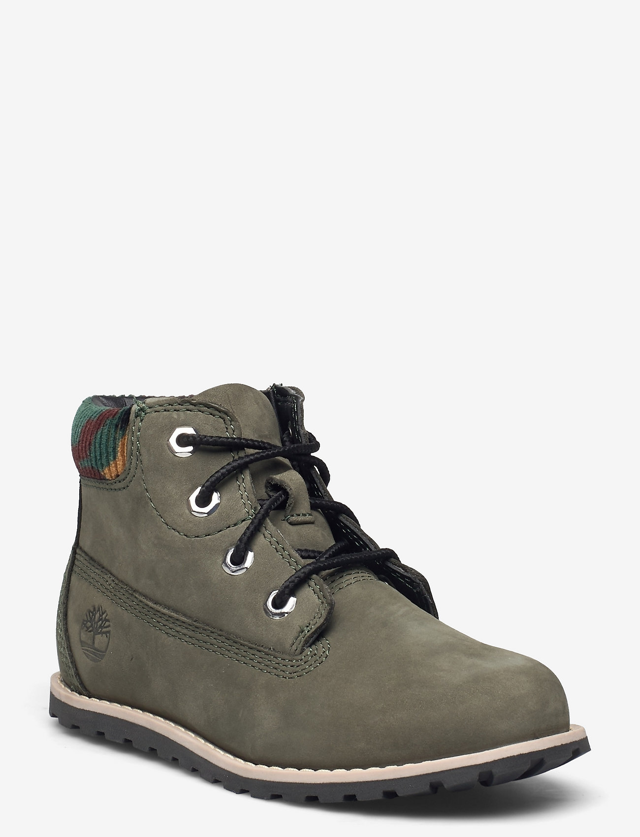 Timberland - Pokey Pine 6In Boot with Side Zip - børn - grape leaf - 0