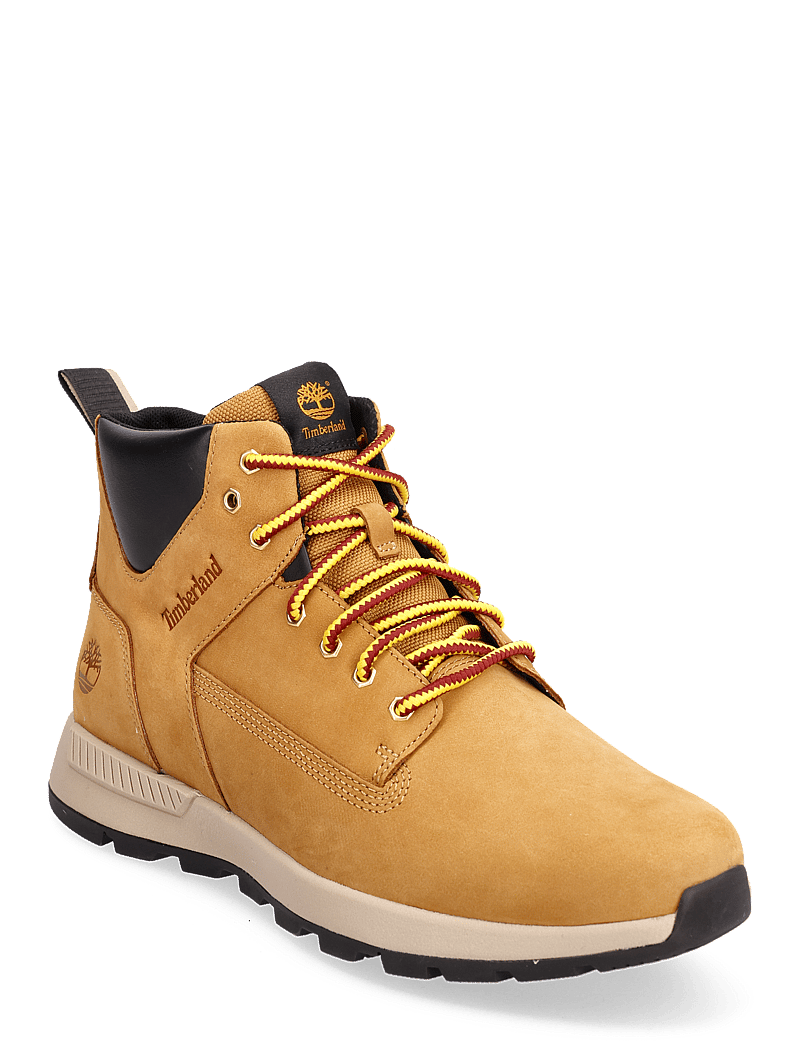 Timberland - MID LACE UP SNEAKER - höga sneakers - wheat - 0