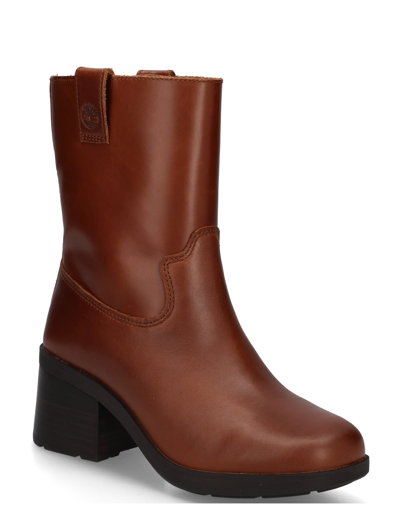 Timberland Mid Zip Up Boot, 38, Ankle Boots, Braun - Boots With Heel, Frauen