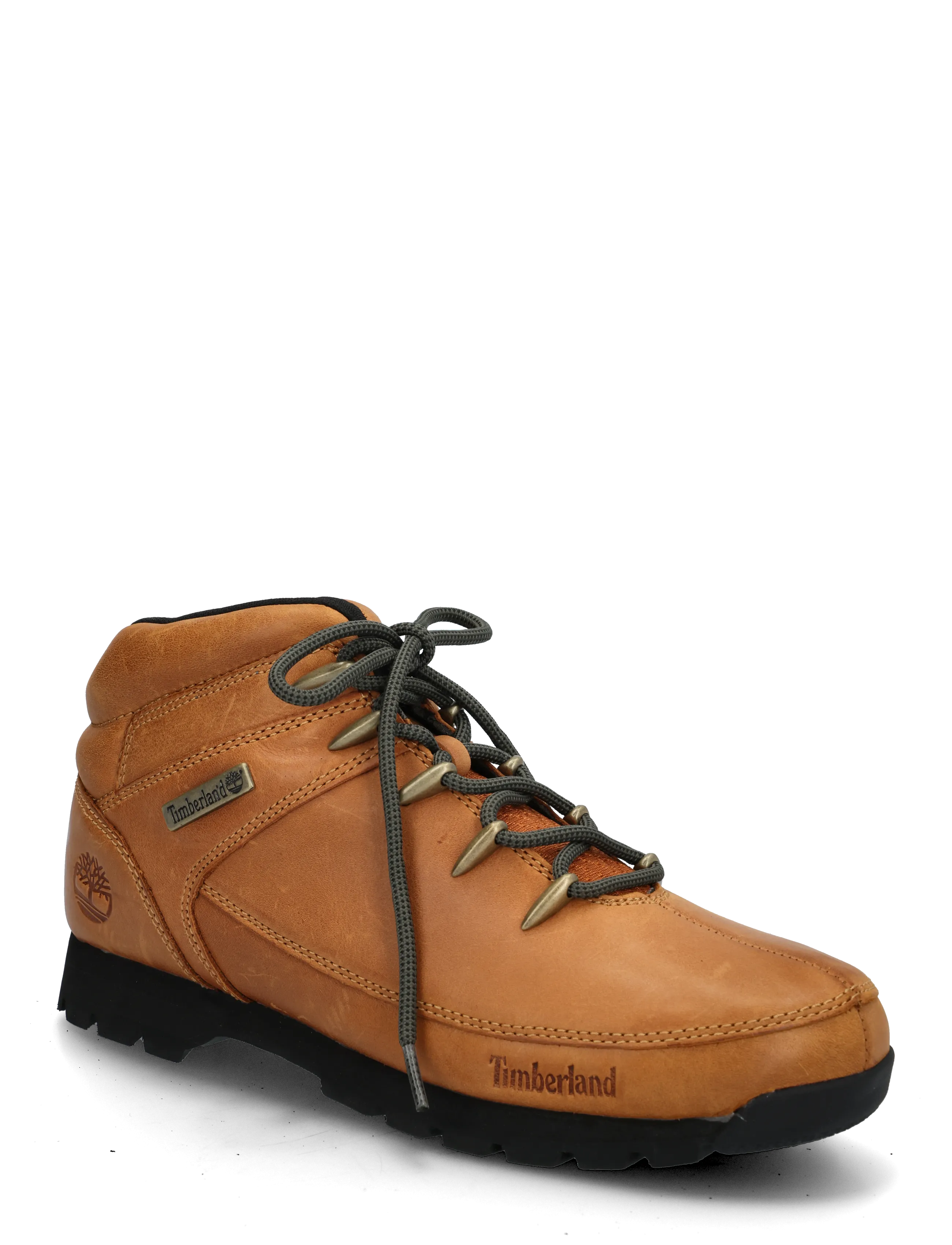 Timberland MID LACE UP BOOT - Shoes - WHTFGRAIN W BLK / brown