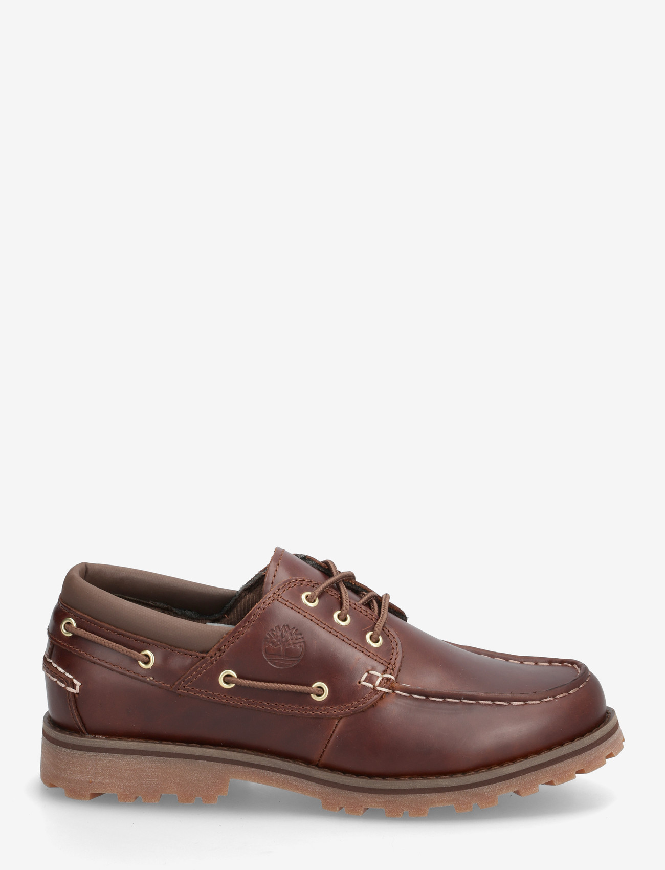 Timberland - Timberland Authentic BOAT SHOE RUST FULL GRAIN - derby kingad - rust/copper - 1