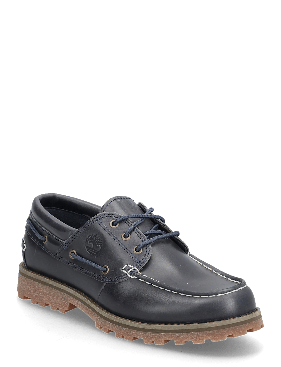 Timberland - Timberland Authentic BOAT SHOE NAVY FULL GRAIN - derby-schuhe - navy - 0