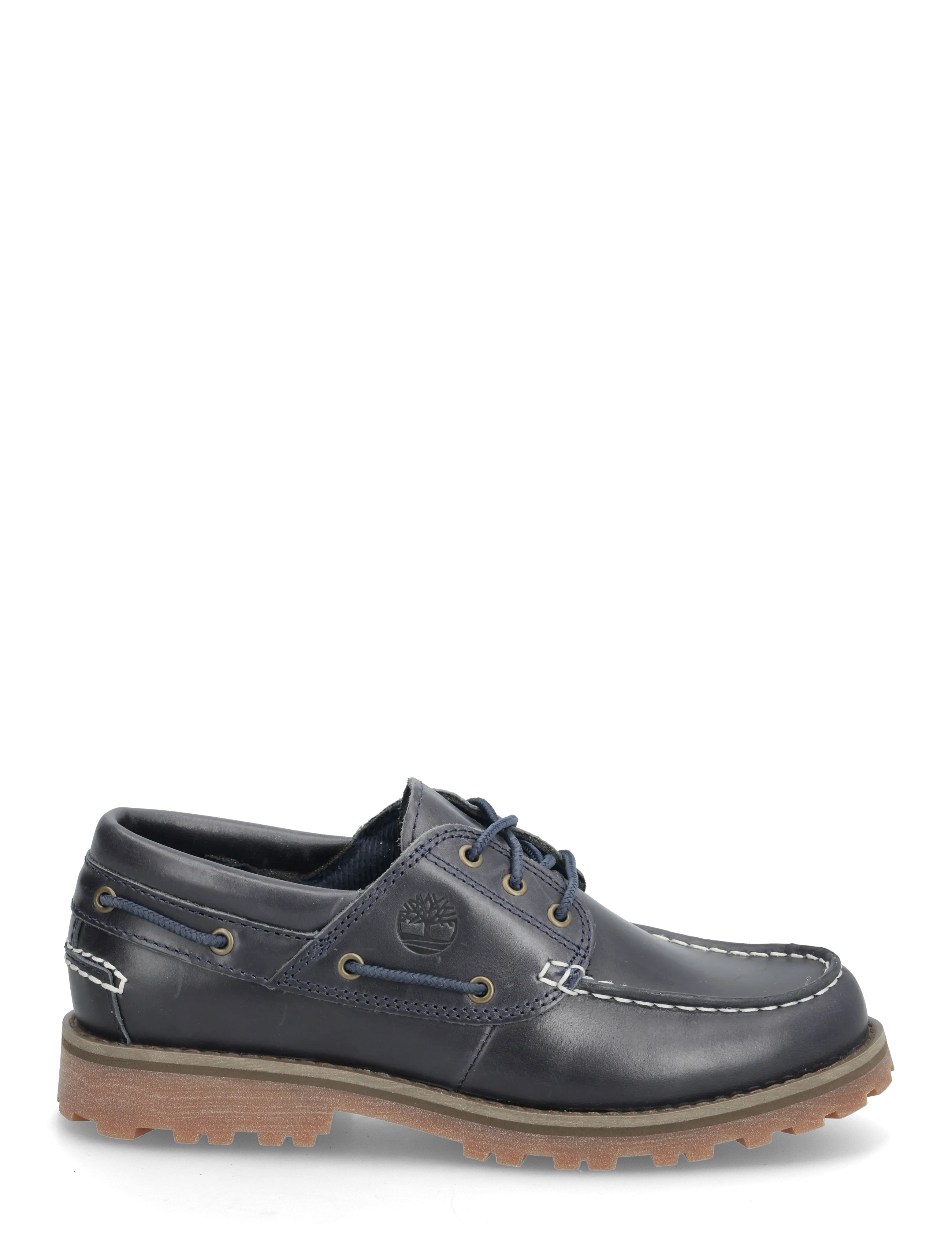Authentic Boat Shoe Navy Full Grain 2