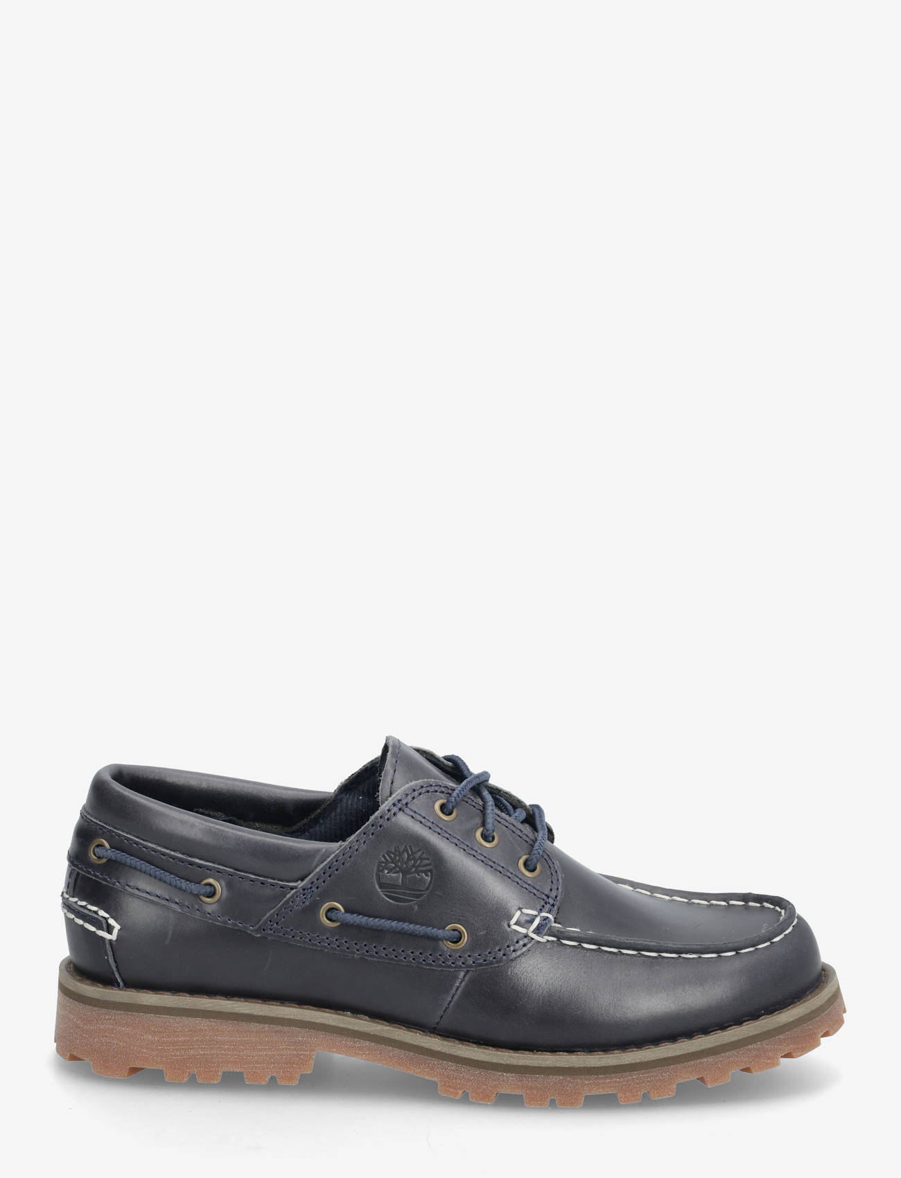 Timberland - Timberland Authentic BOAT SHOE NAVY FULL GRAIN - derby kingad - navy - 1
