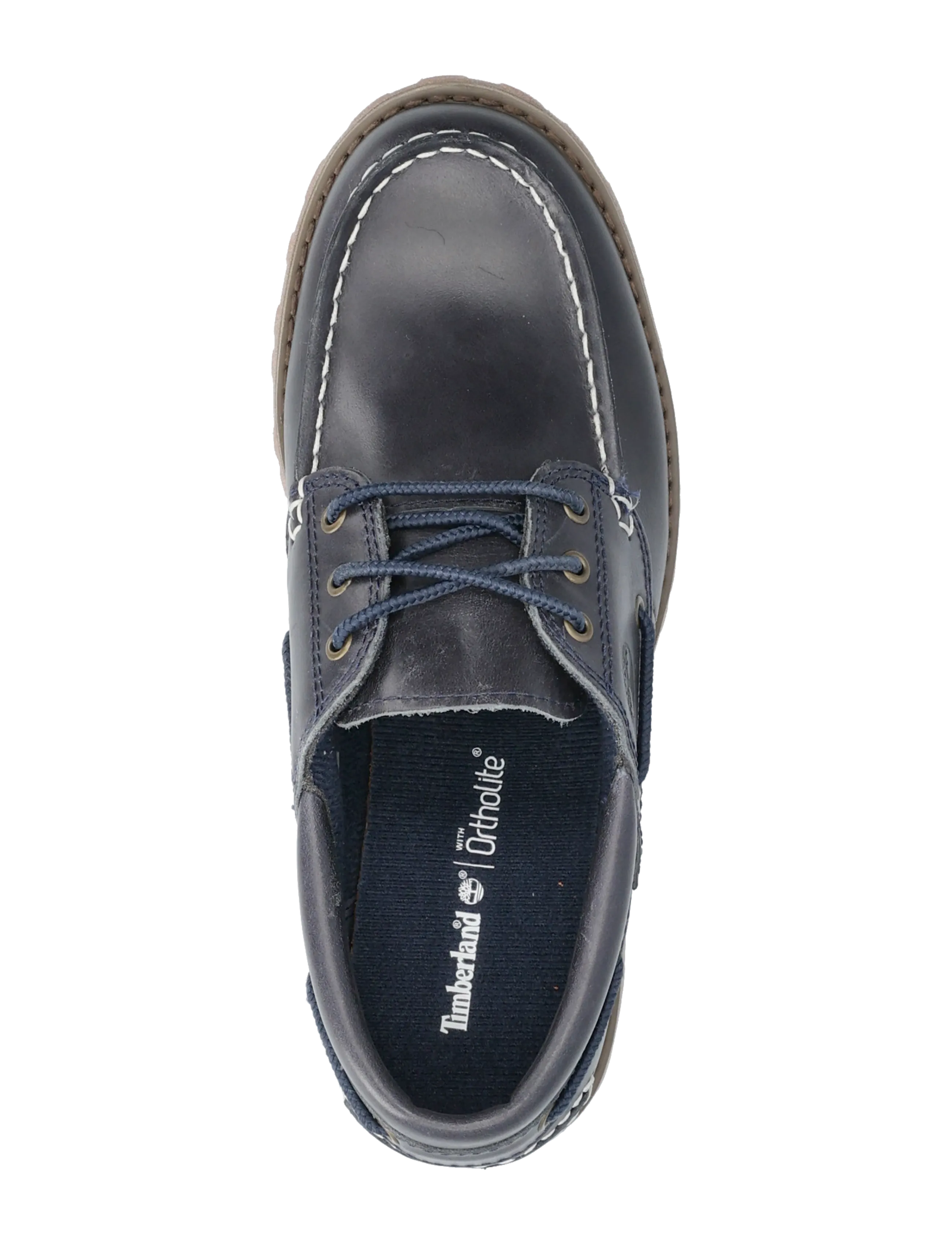 Authentic Boat Shoe Navy Full Grain 4