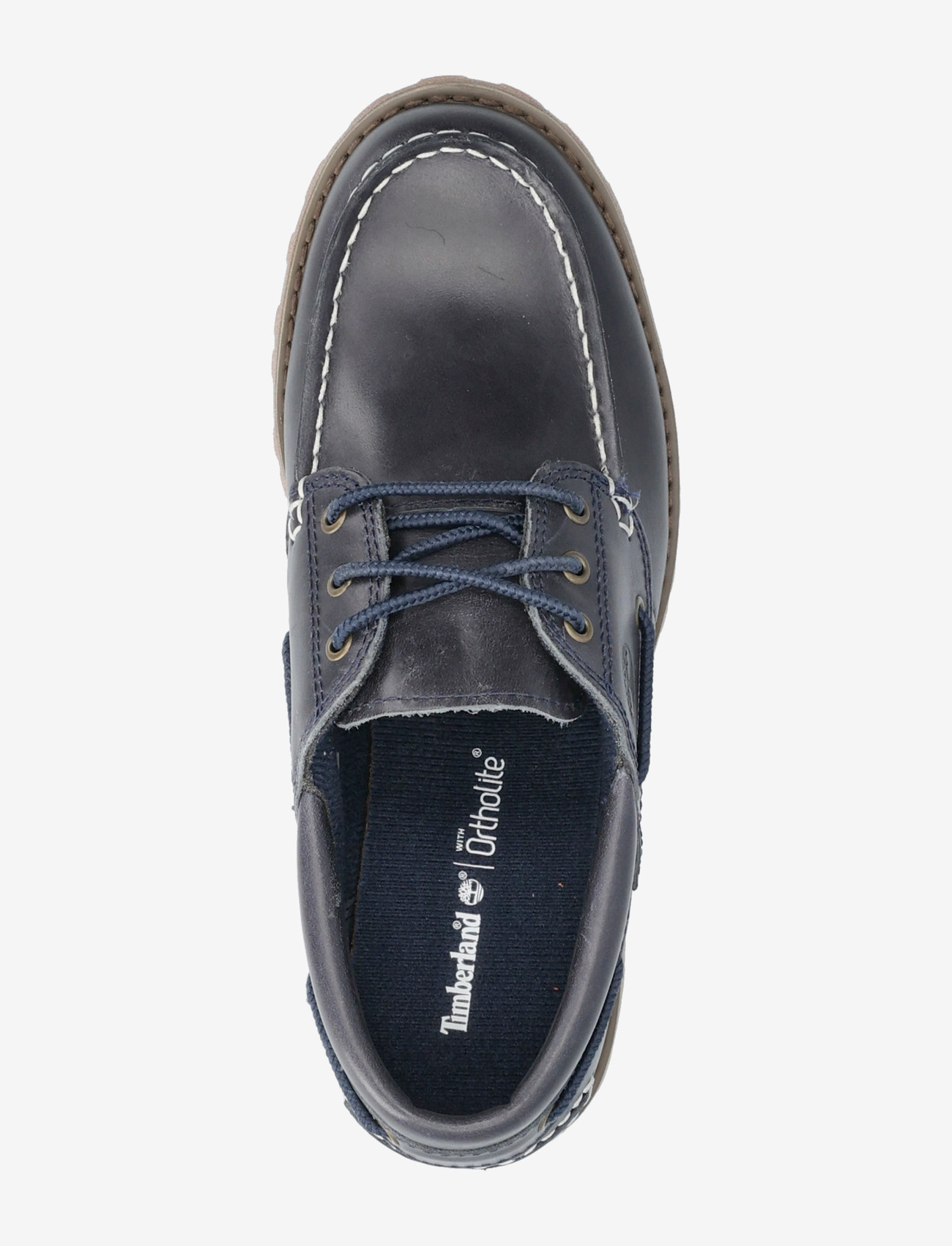 Timberland - Timberland Authentic BOAT SHOE NAVY FULL GRAIN - derby kingad - navy - 3