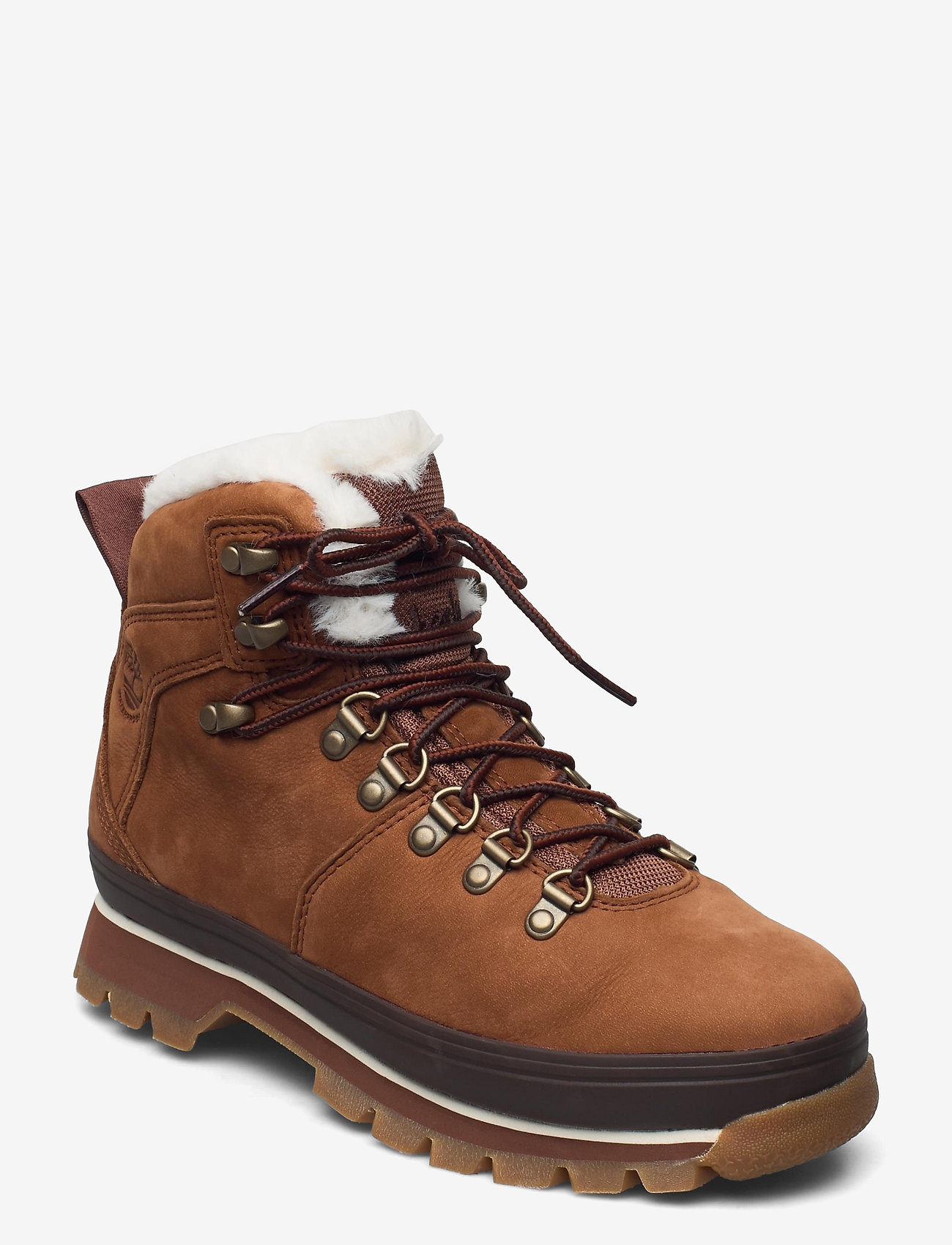 Timberland - Euro Hiker WP Fur Lined - flache stiefeletten - saddle - 0