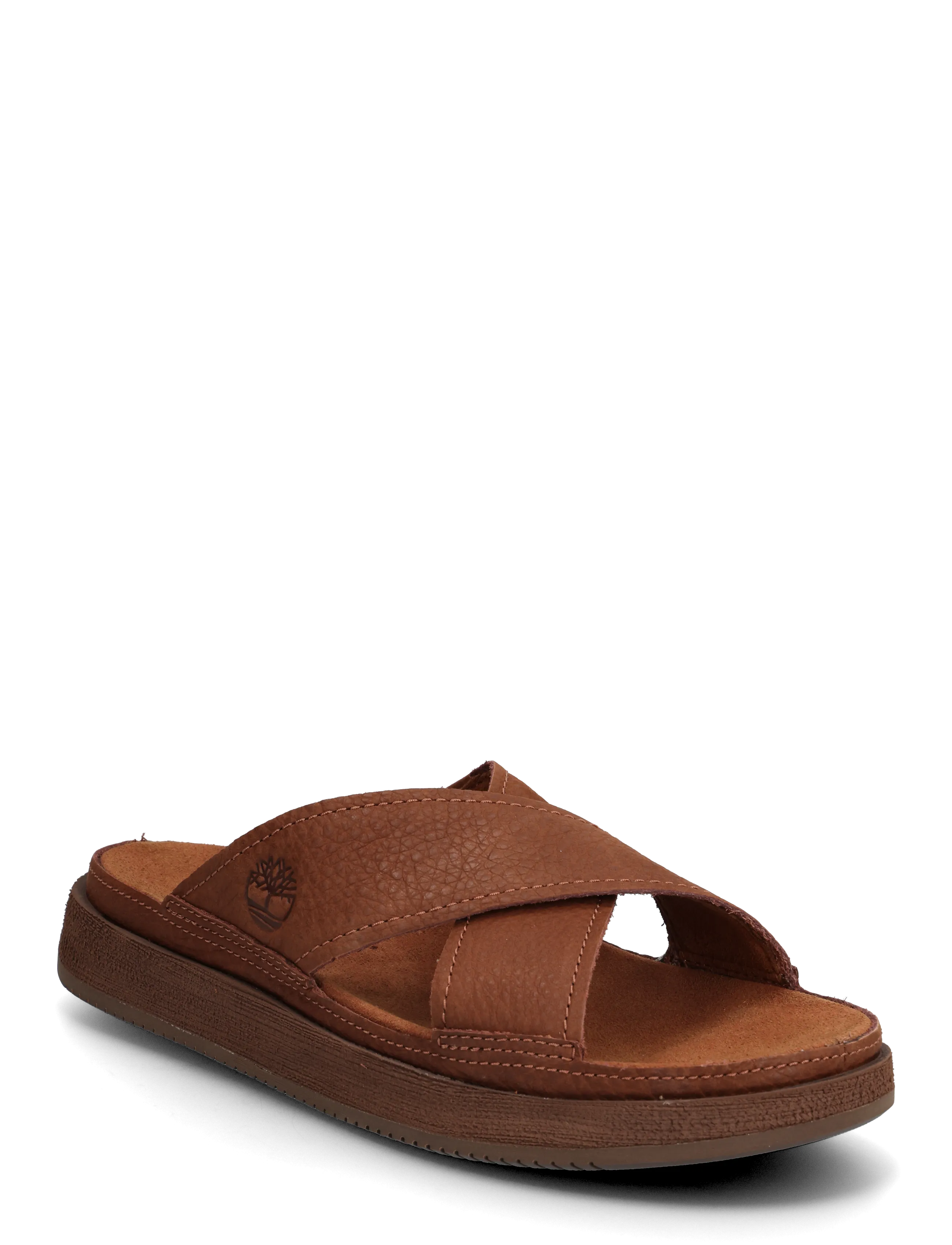 TIMBERLAND Casco Cove Slide Sandale Rust Full Grain Braun - 41.5 - Herren