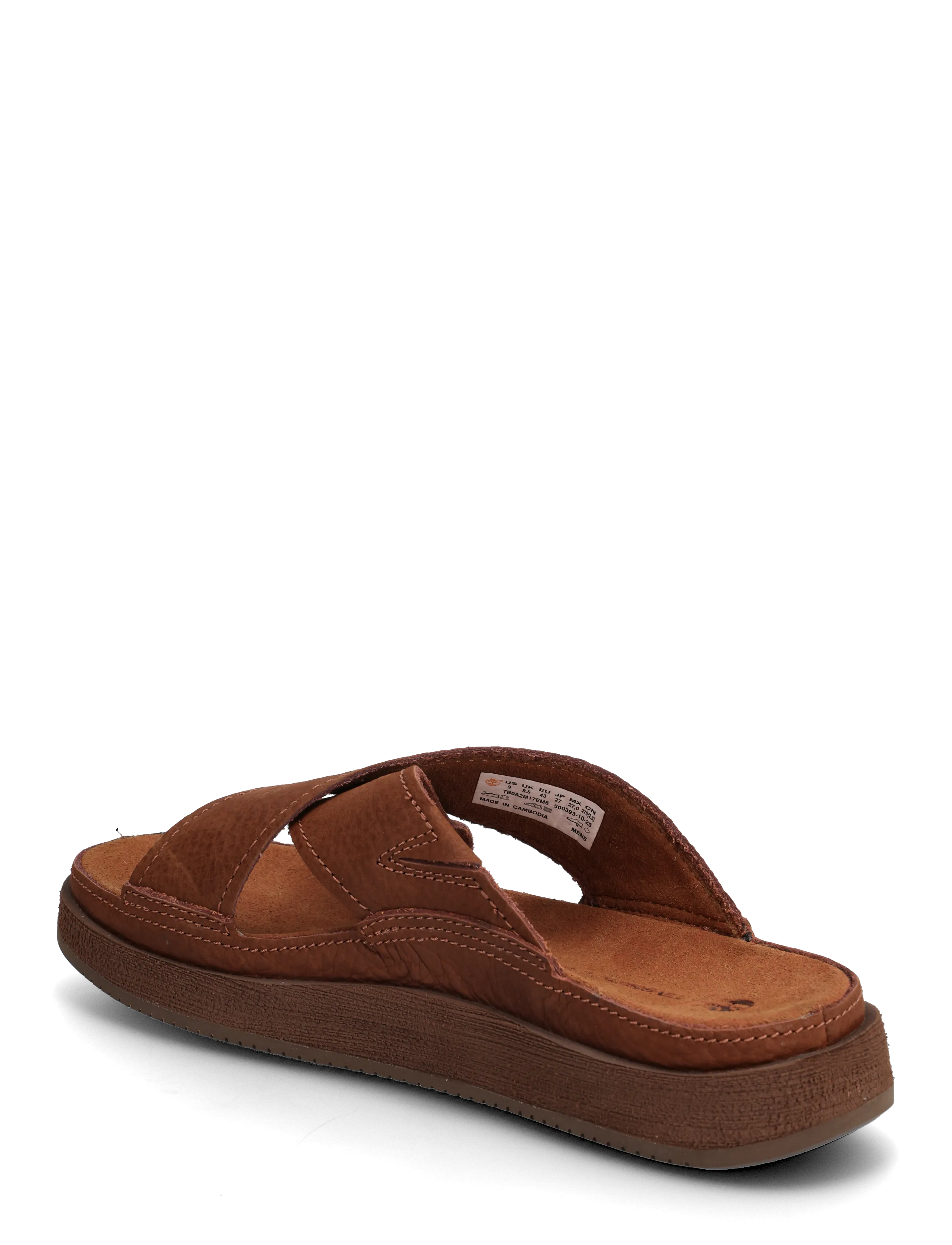 Timberland - CASCO COVE SLIDE SANDAL RUST FULL GRAIN - verslaðu eftir stíl - rust/copper - 1