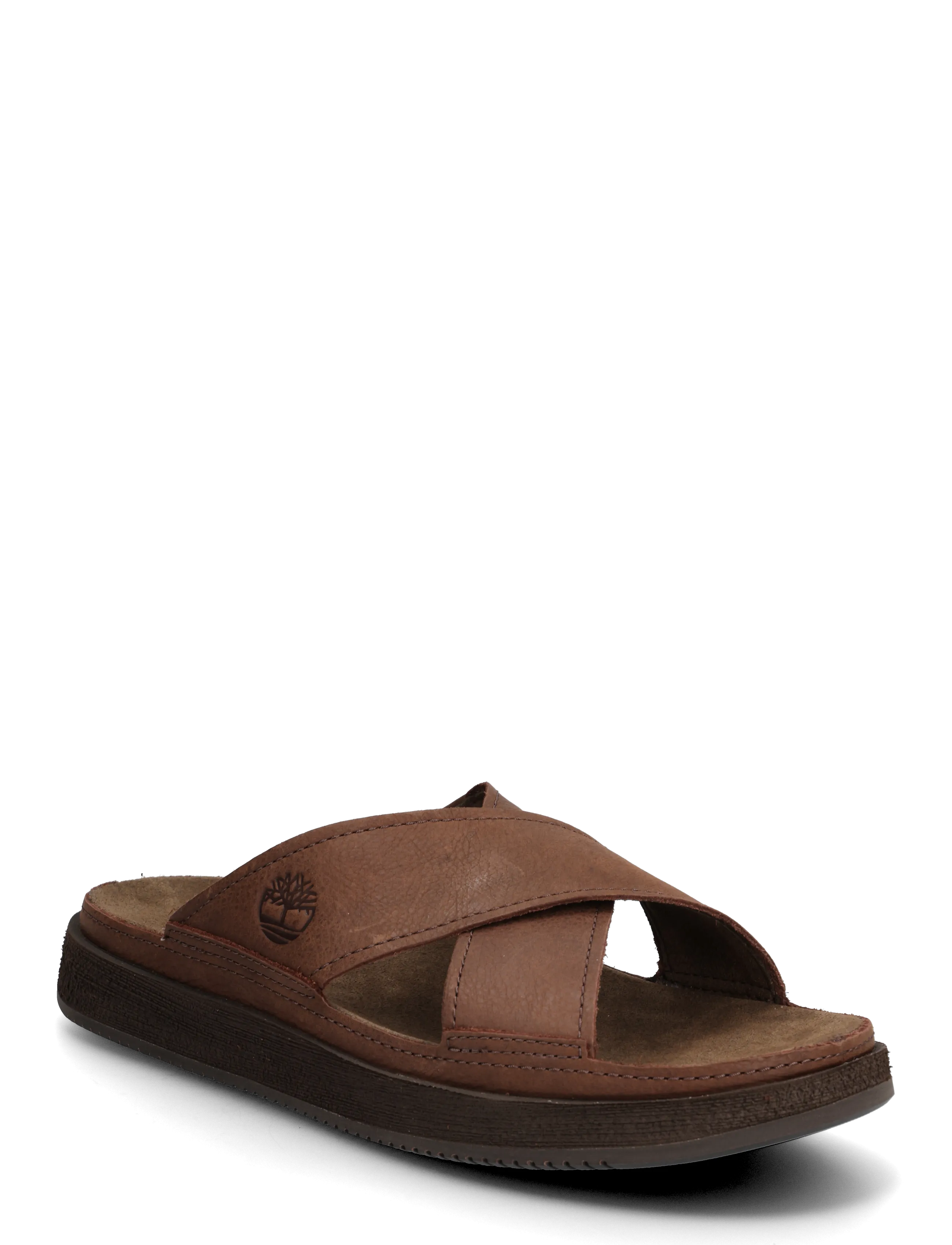 Timberland CASCO COVE SLIDE SANDAL DARK BROWN FULL GRAIN - Sandaalid - DARK BROWN / brown