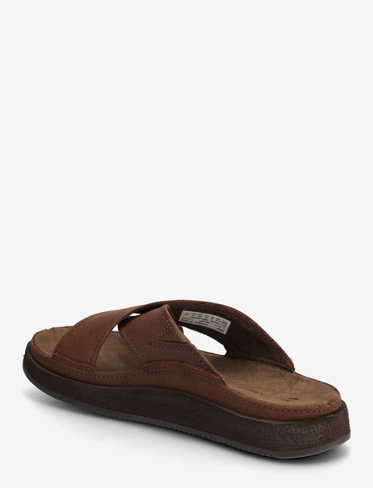 Timberland - CASCO COVE SLIDE SANDAL DARK BROWN FULL GRAIN - osta stiili järgi - dark brown - 1