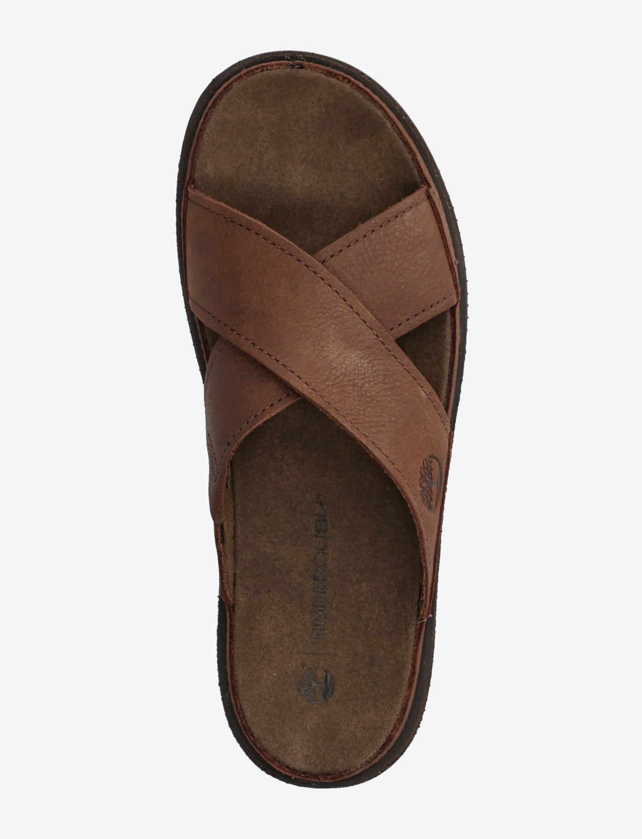 Timberland - CASCO COVE SLIDE SANDAL DARK BROWN FULL GRAIN - osta stiili järgi - dark brown - 3