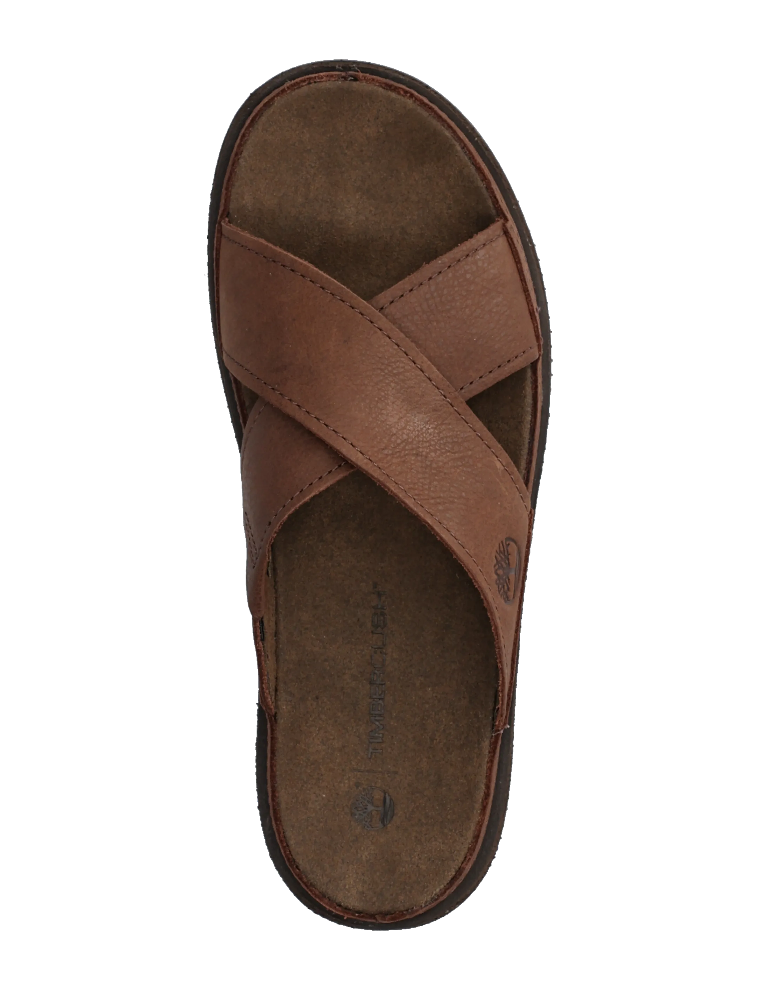 Timberland - CASCO COVE SLIDE SANDAL DARK BROWN FULL GRAIN - shoppa efter stil - dark brown - 3