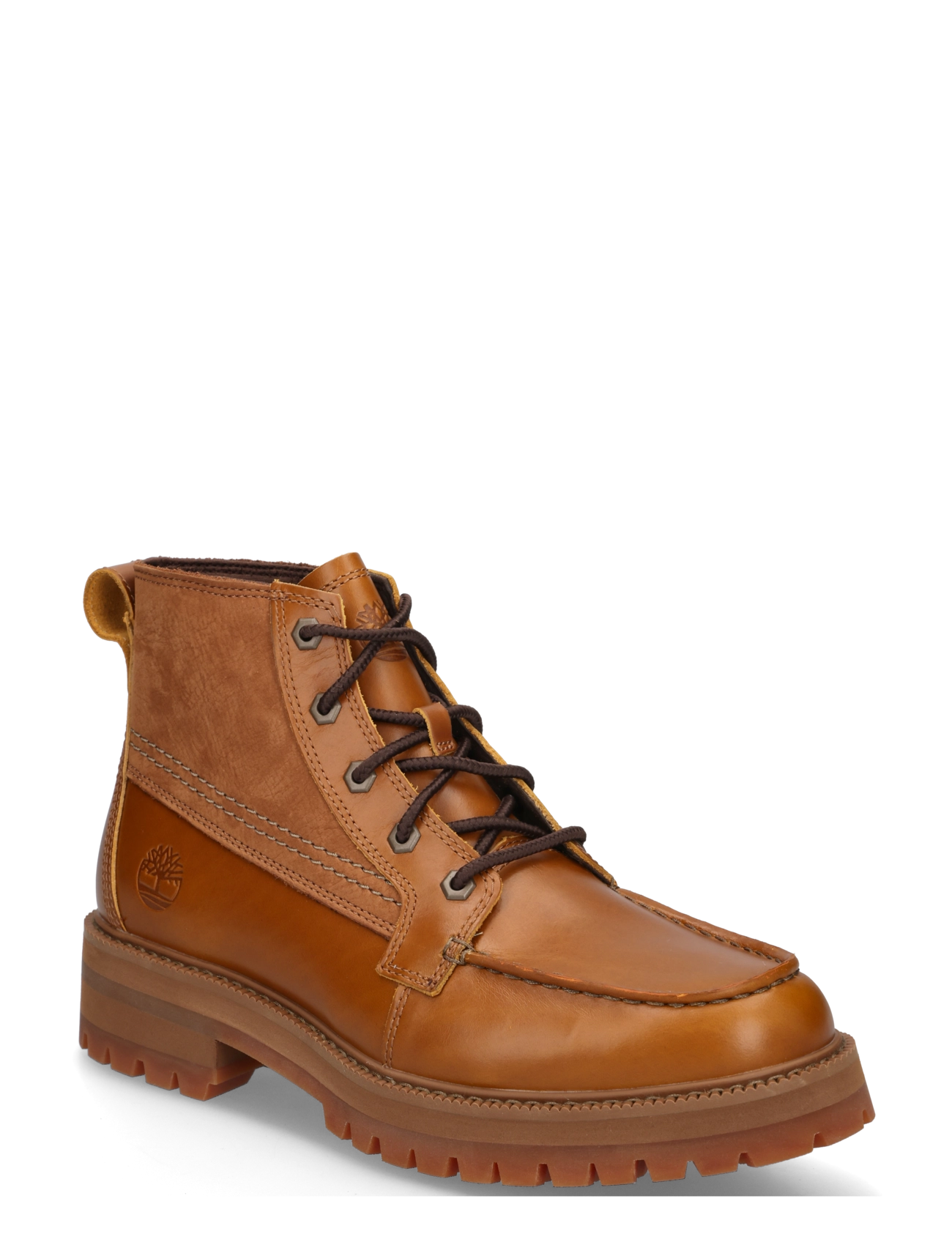 Timberland MID LACE UP BOOT - Skor - MD BRN F GRAIN / brown