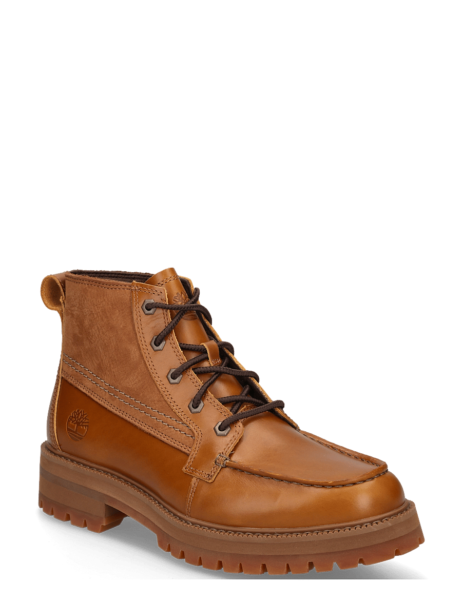Timberland - MID LACE UP BOOT - schnürstiefel - md brn f grain - 0