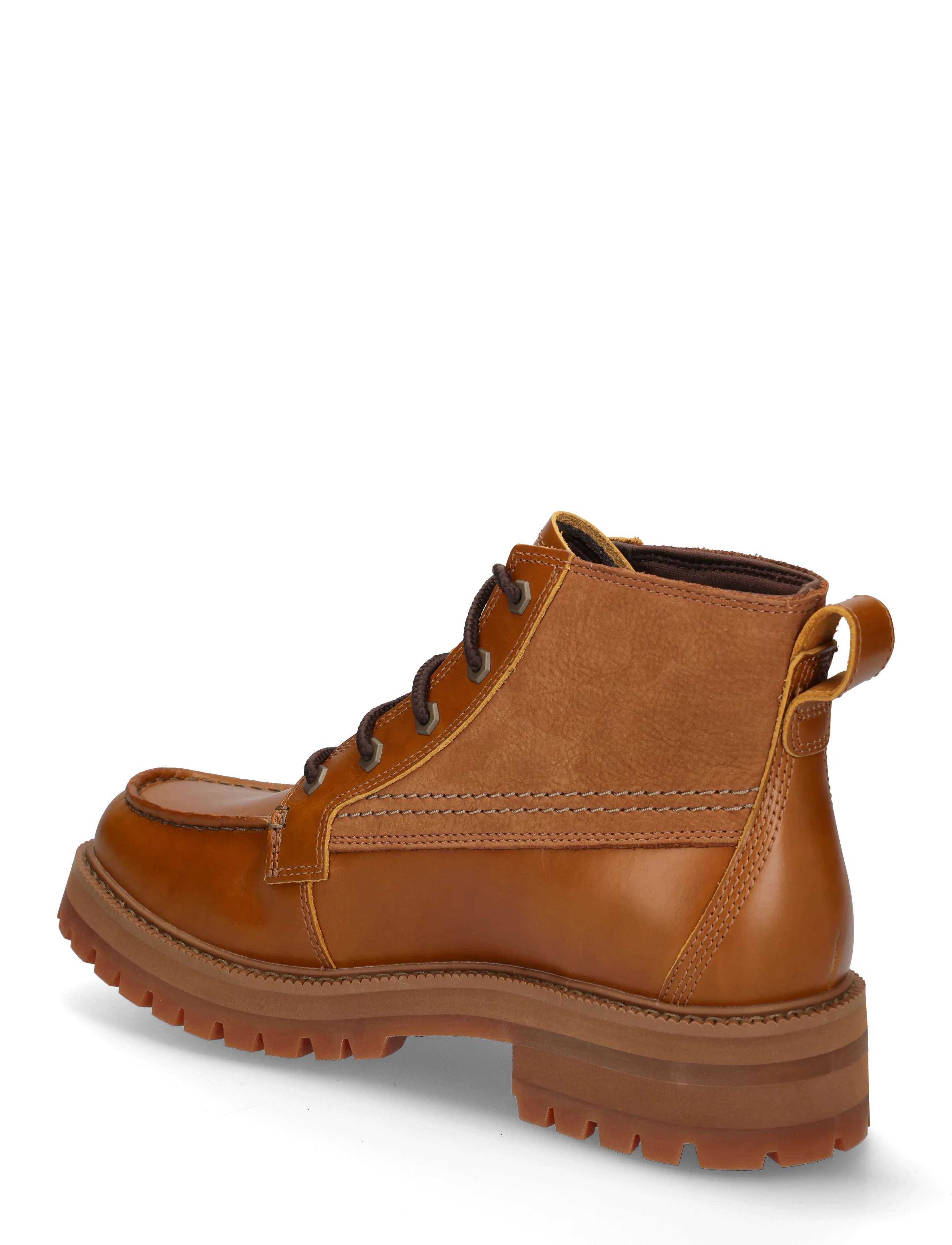 Timberland - MID LACE UP BOOT - bottes lacées - md brn f grain - 1