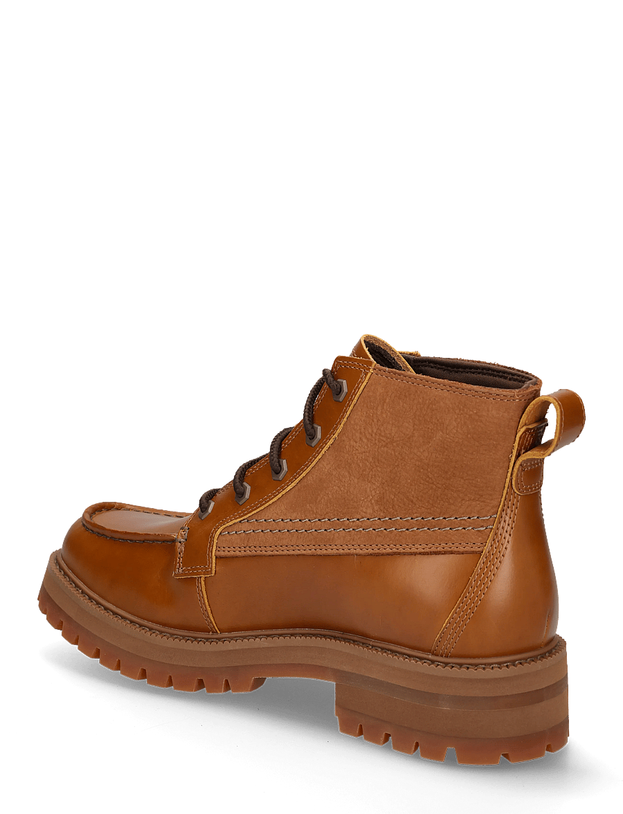 Timberland - MID LACE UP BOOT - bottes lacées - md brn f grain - 1