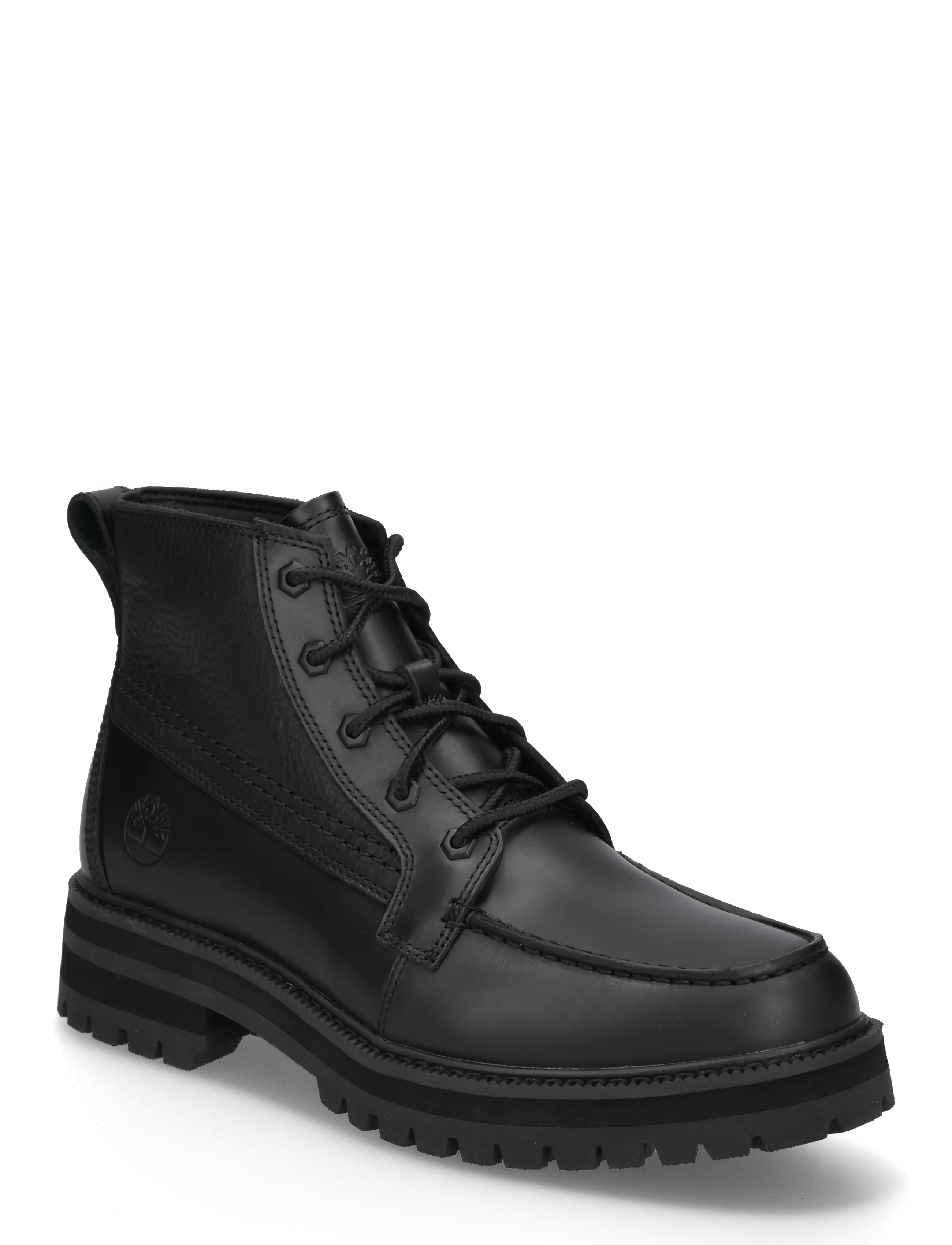 Timberland MID LACE UP BOOT - Boots - BLK FULL GRAIN / black
