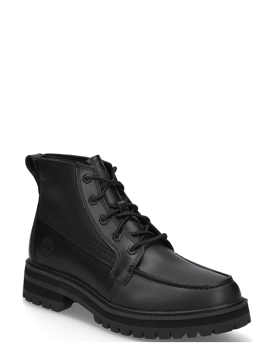 Timberland - MID LACE UP BOOT - schnürstiefel - blk full grain - 0