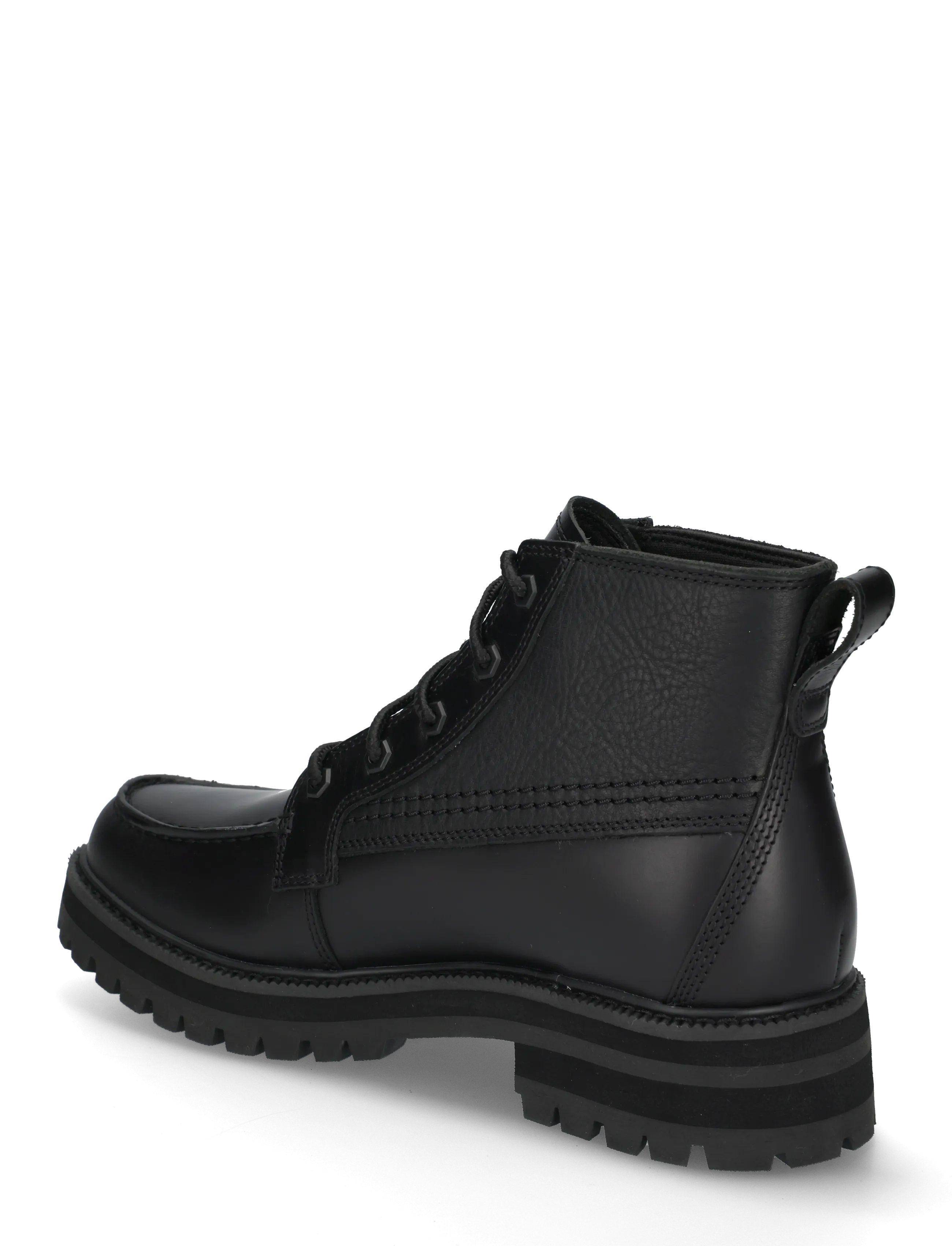 Timberland - MID LACE UP BOOT - kängor med snörning - blk full grain - 1