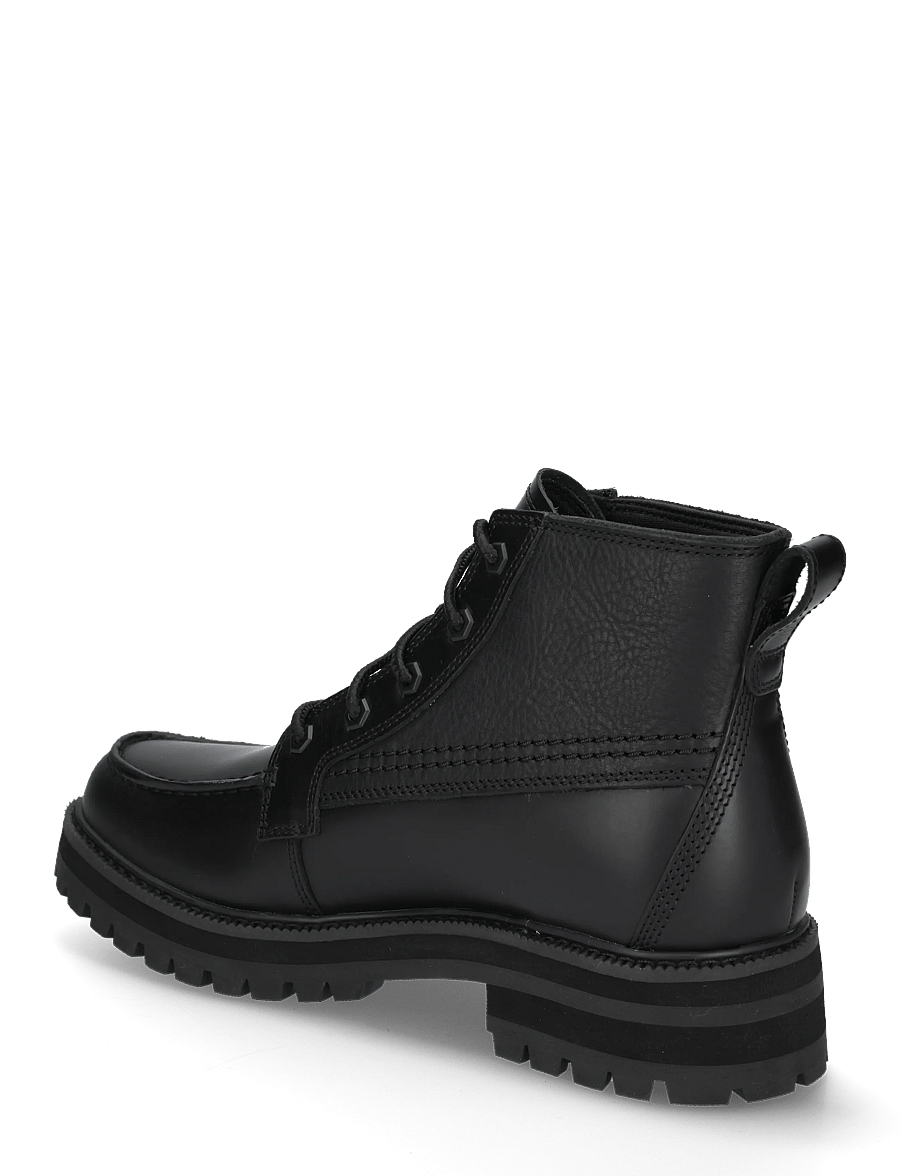 Timberland - MID LACE UP BOOT - kängor med snörning - blk full grain - 1