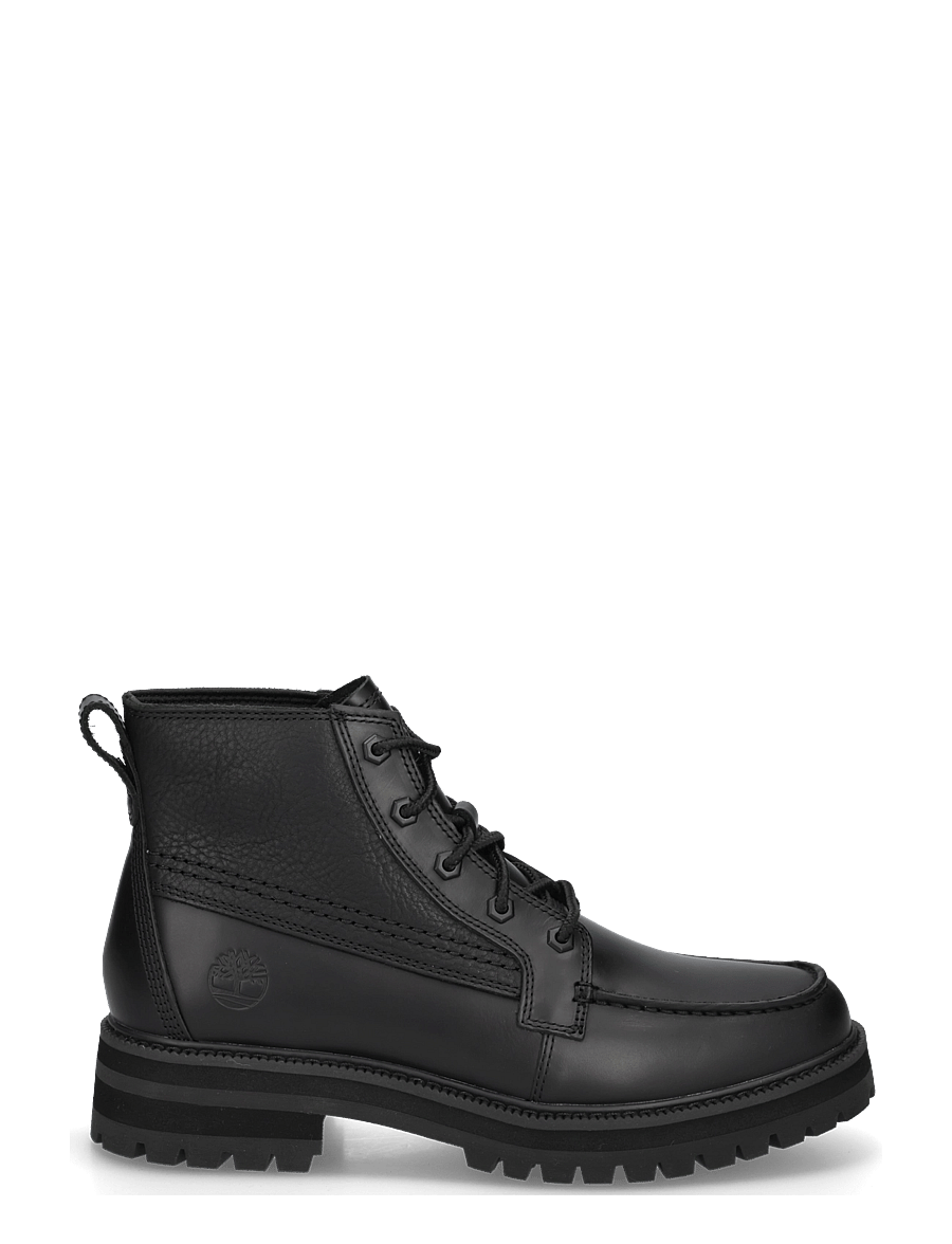 Timberland - MID LACE UP BOOT - schnürstiefel - blk full grain - 2