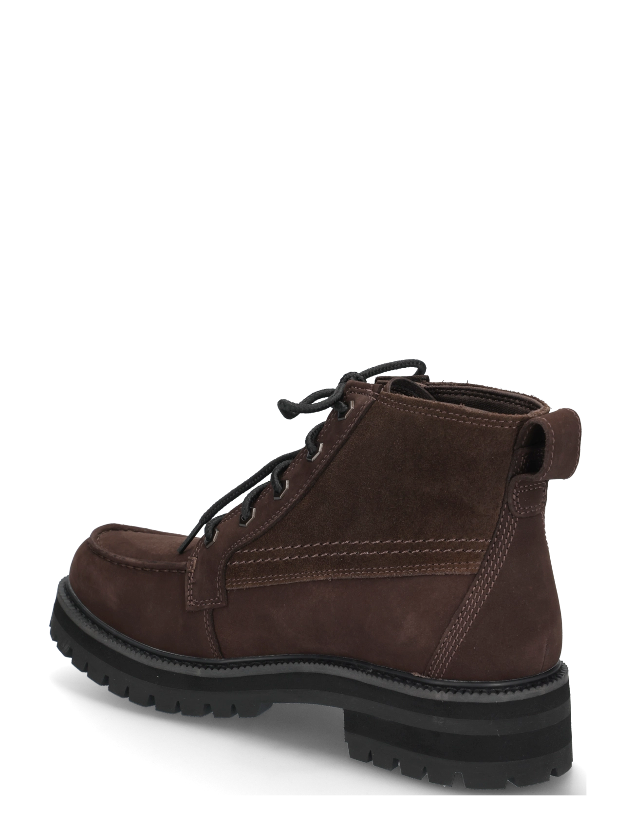 Timberland - MID LACE UP BOOT - schnürstiefel - dk brn nubuck - 1