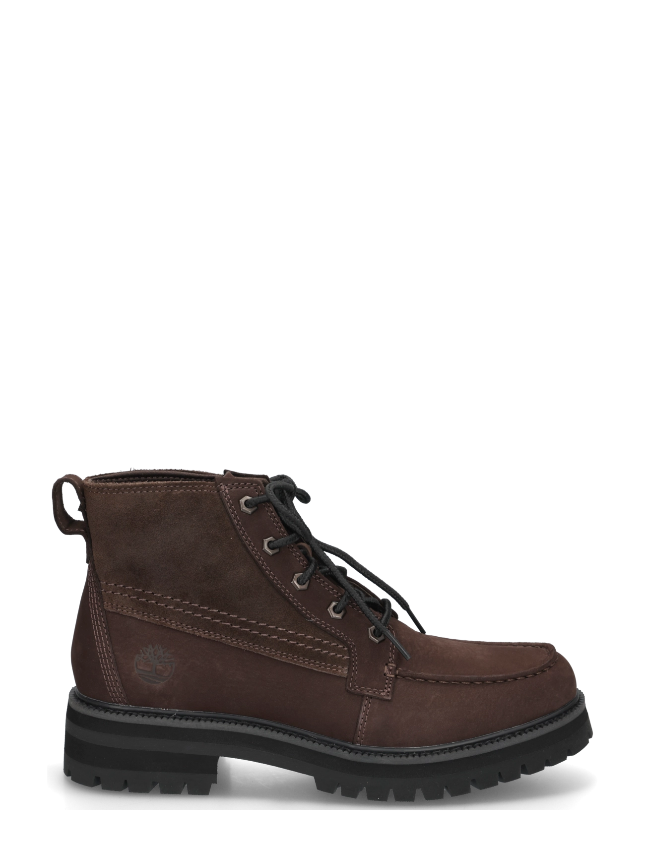 Timberland - MID LACE UP BOOT - schnürstiefel - dk brn nubuck - 2