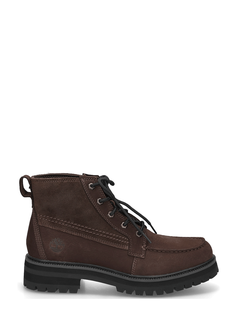 Timberland - MID LACE UP BOOT - schnürstiefel - dk brn nubuck - 2