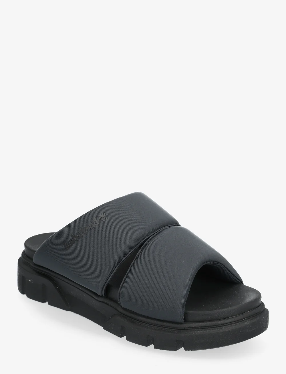 Timberland Greyfield Sandal Slide Sandal Black Knit Flat sandals Boozt