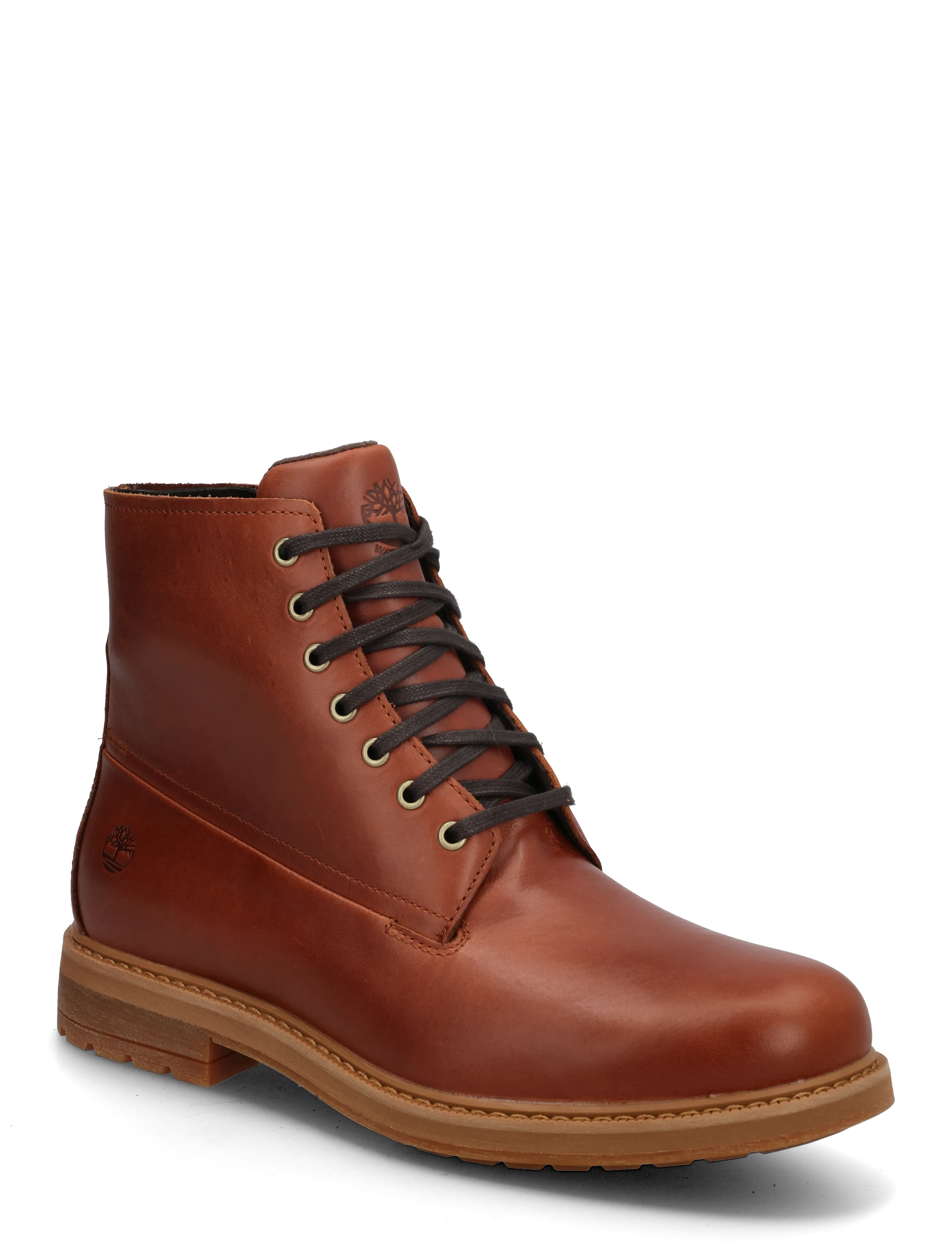 Timberland MID LACE UP WITH ZIP WATERPROOF BOOT - Shoes - RST FULL GRAIN / brown
